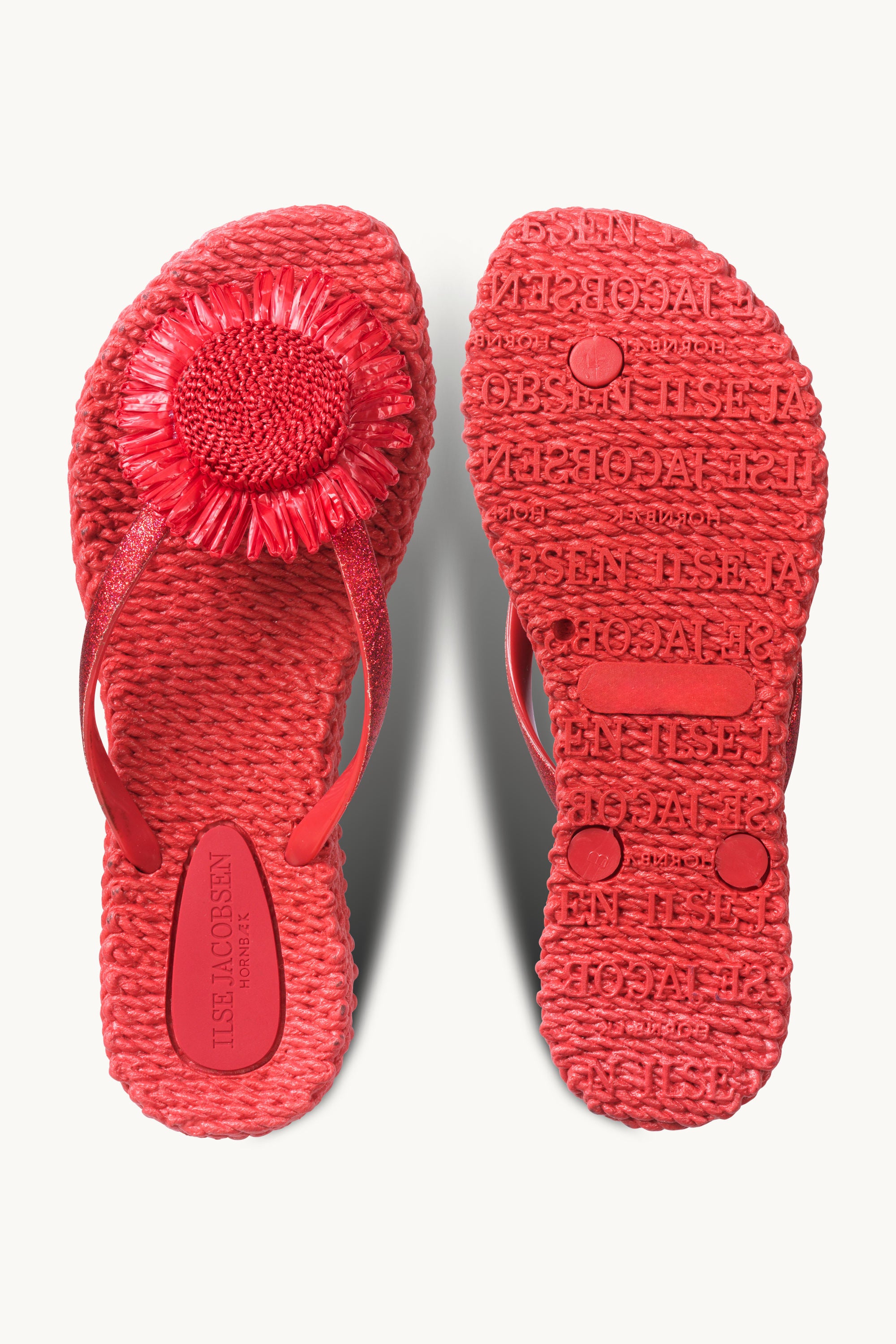 Flip-flops Blomst - Baked Apple