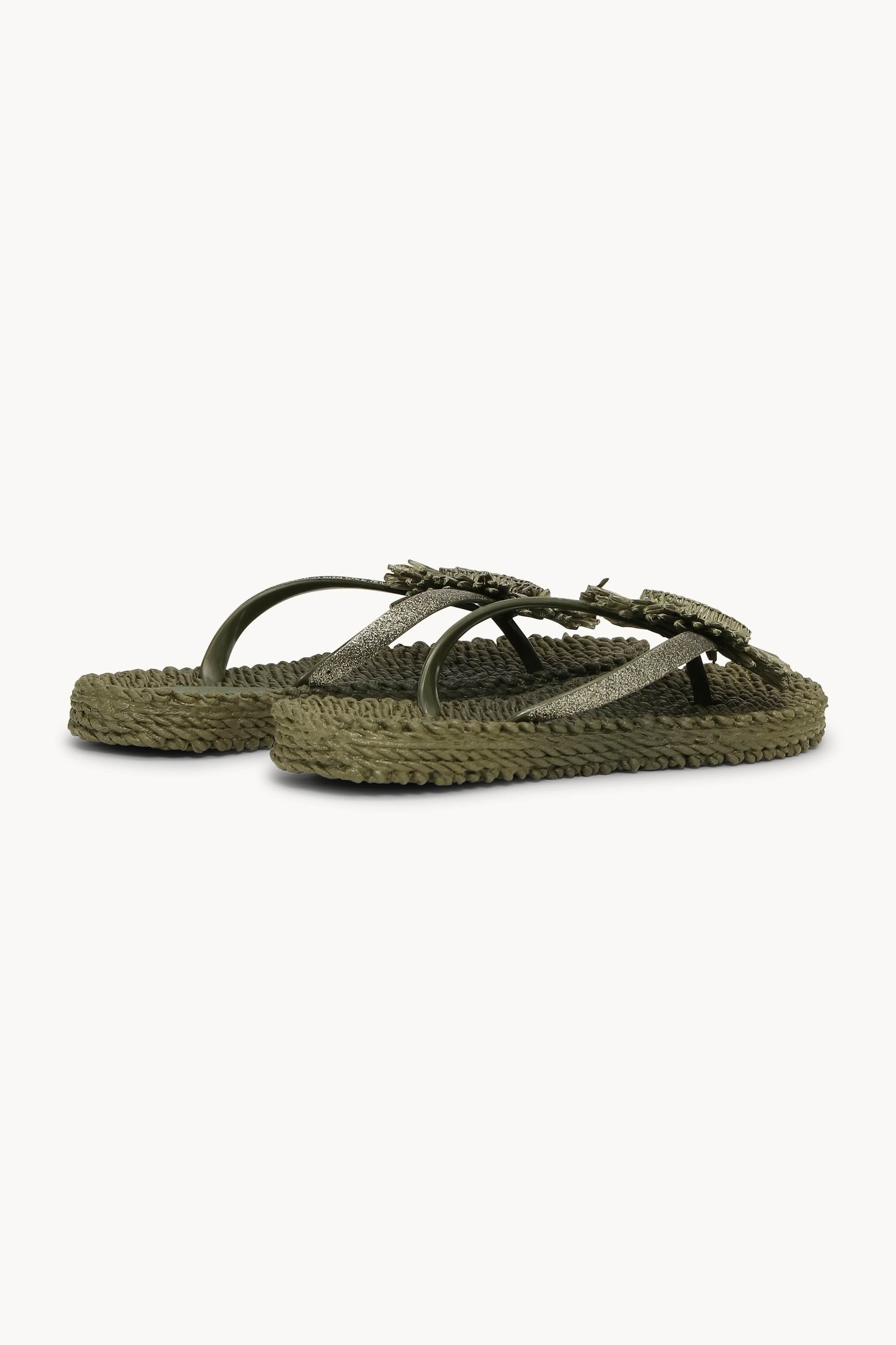 Flip-flops Blomst - Army