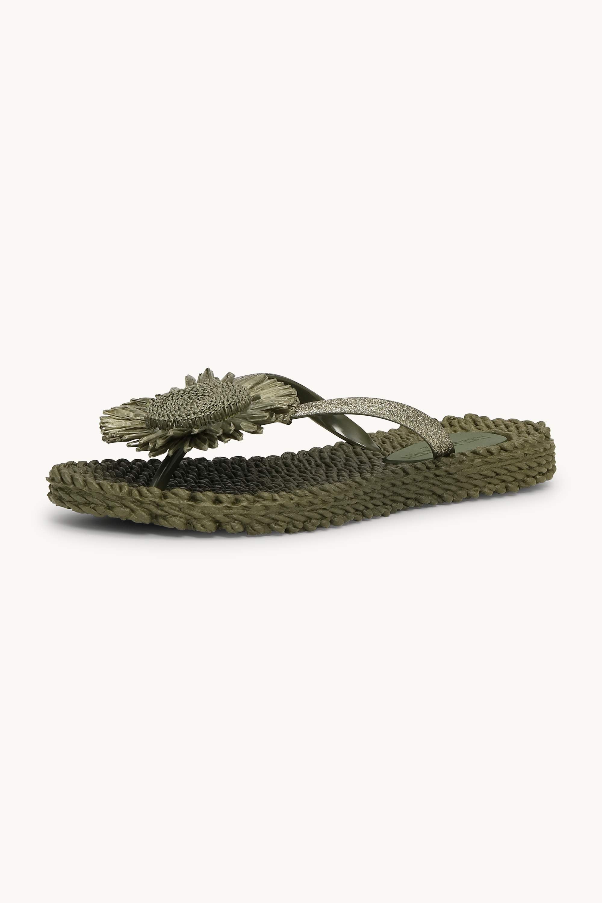 Flip-flops Blomst - Army