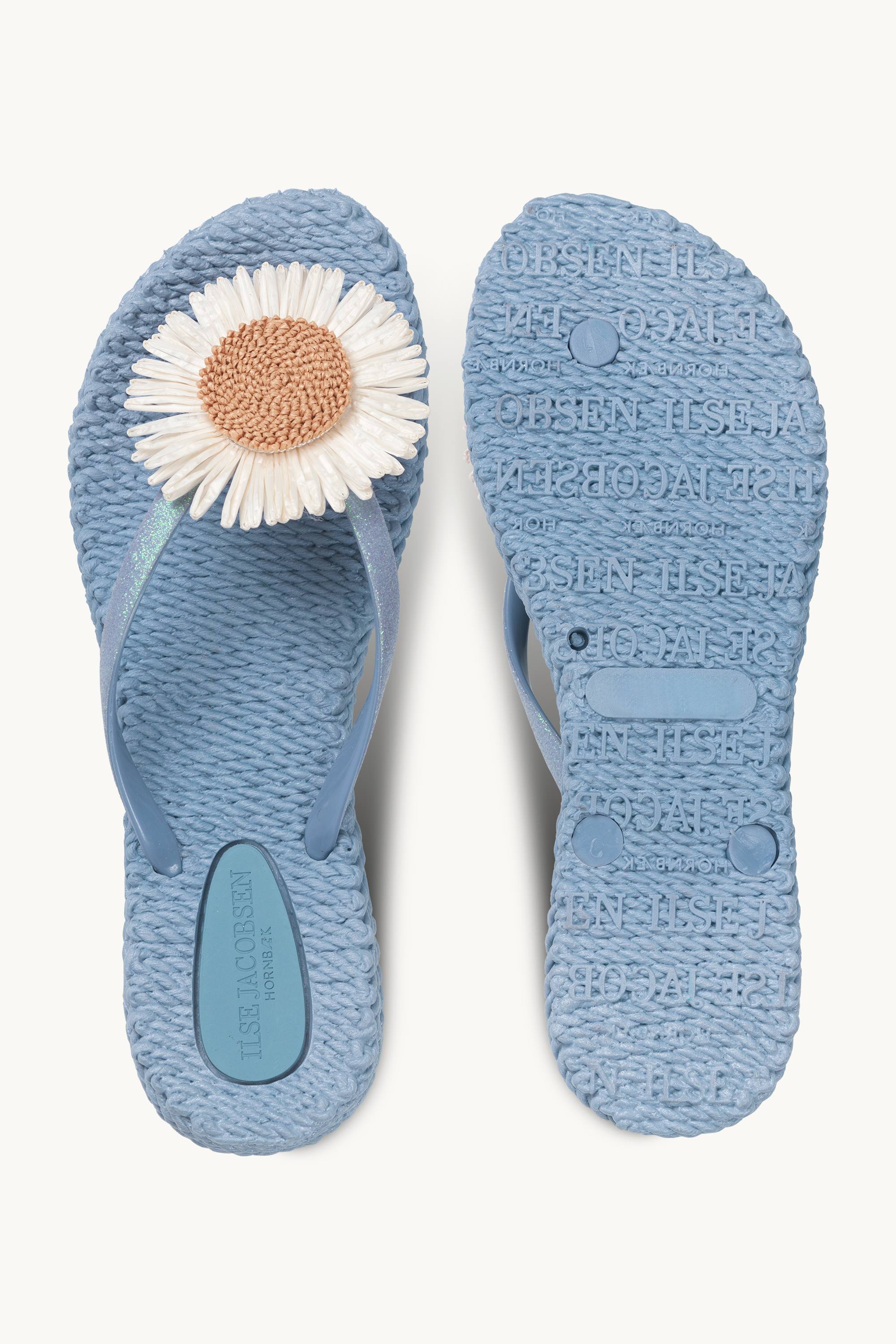 Flip-flops Blomst - Cornflower