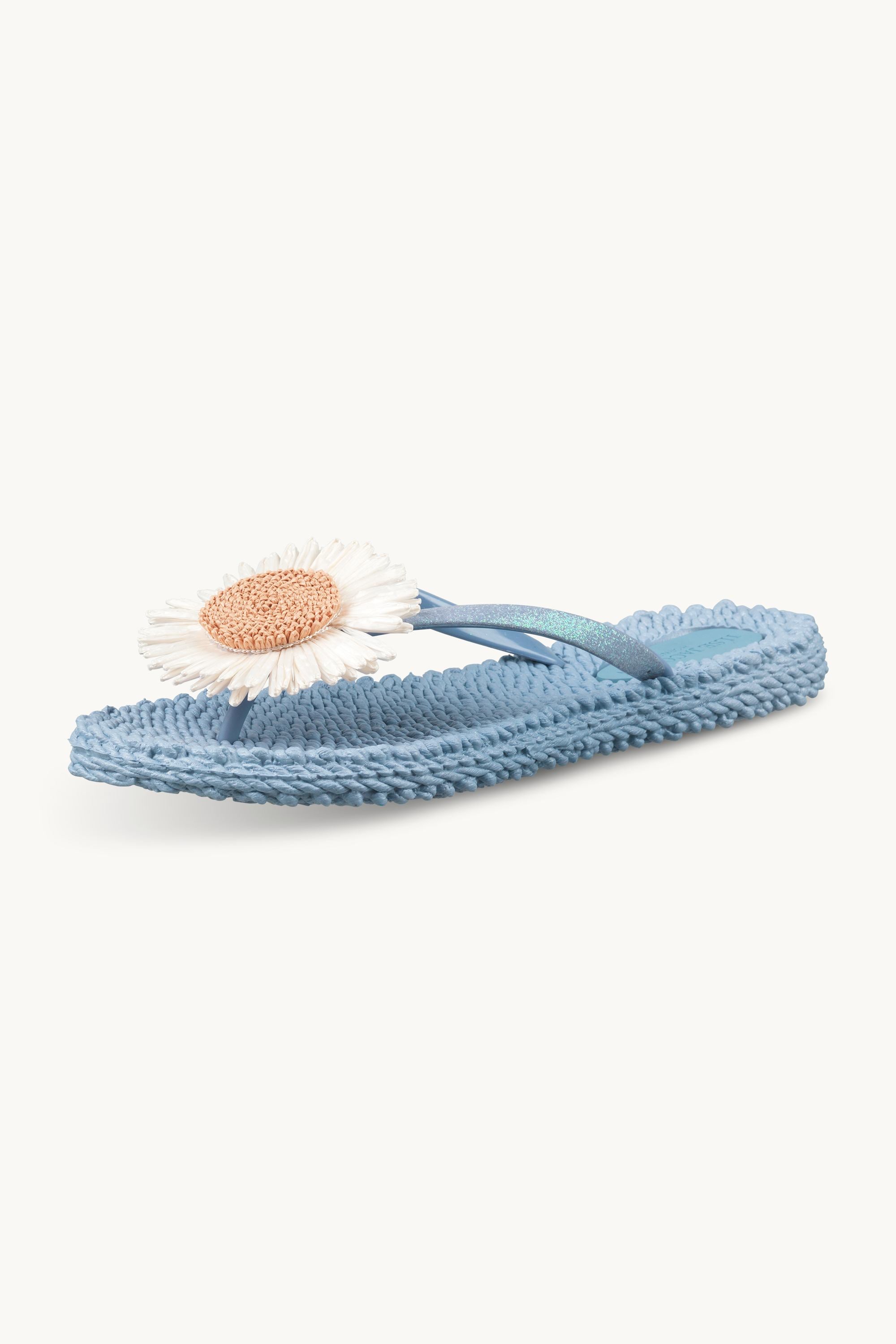 Flip-flops Blomst - Cornflower