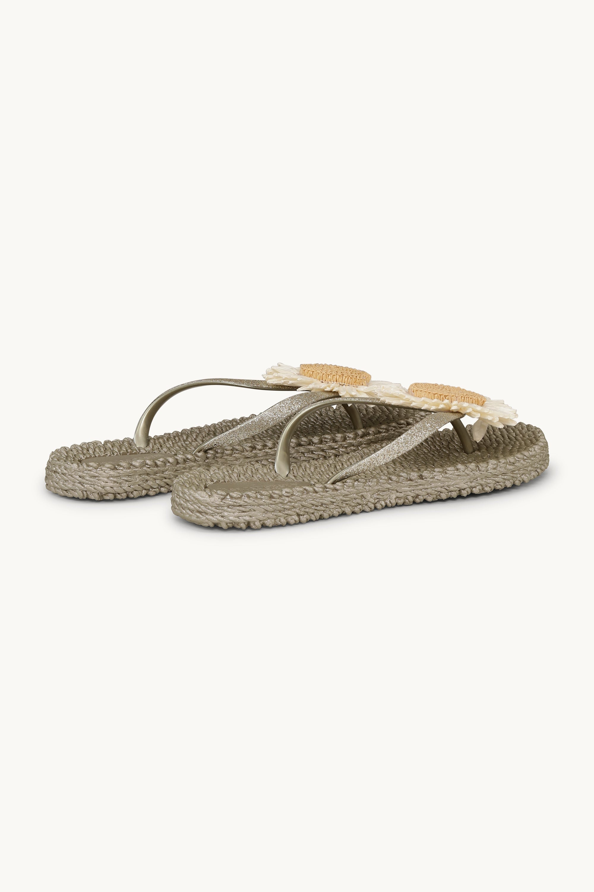 Flip-flops Blomst - Platin