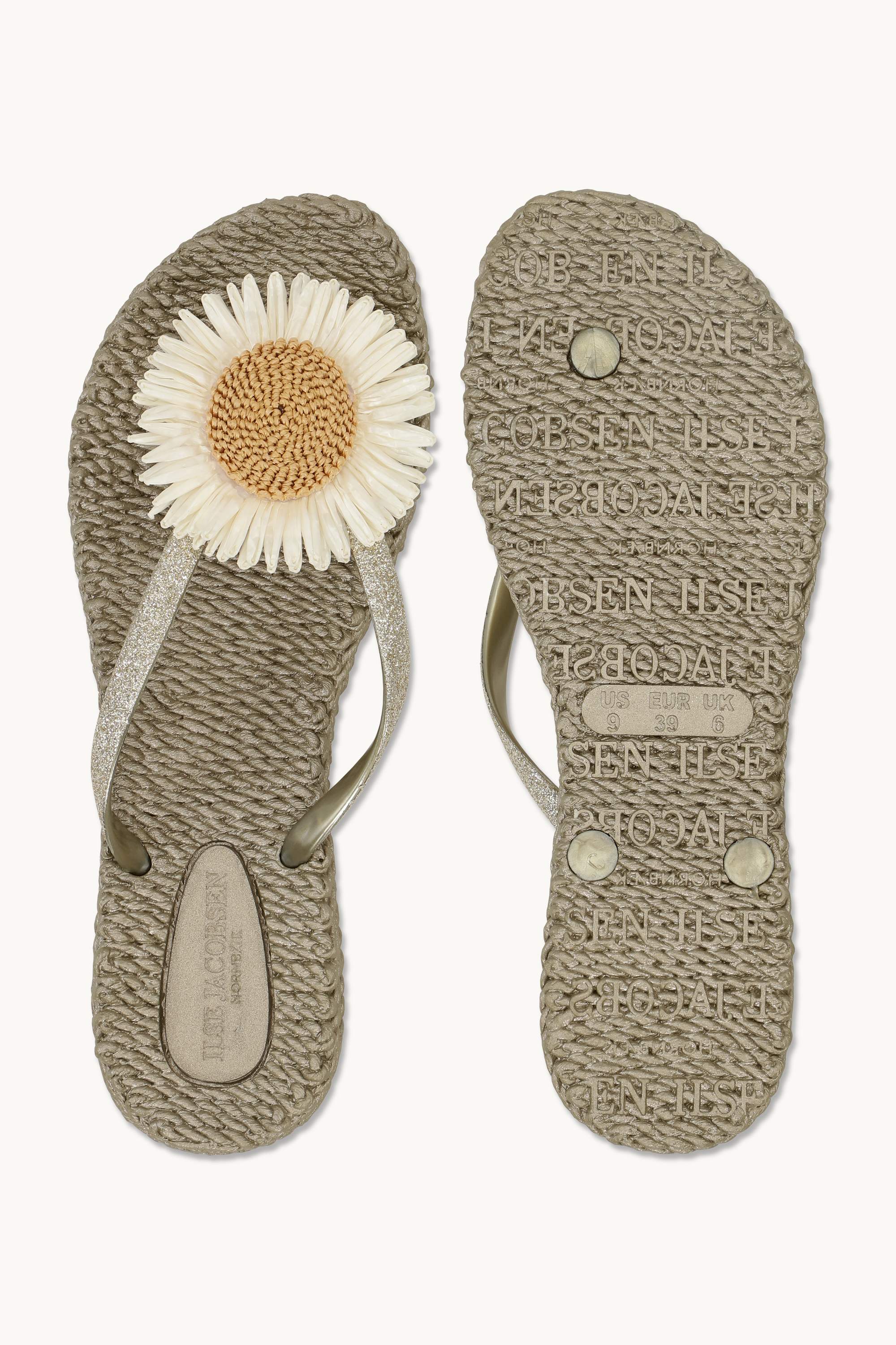 Flip-flops Blomst - Platin