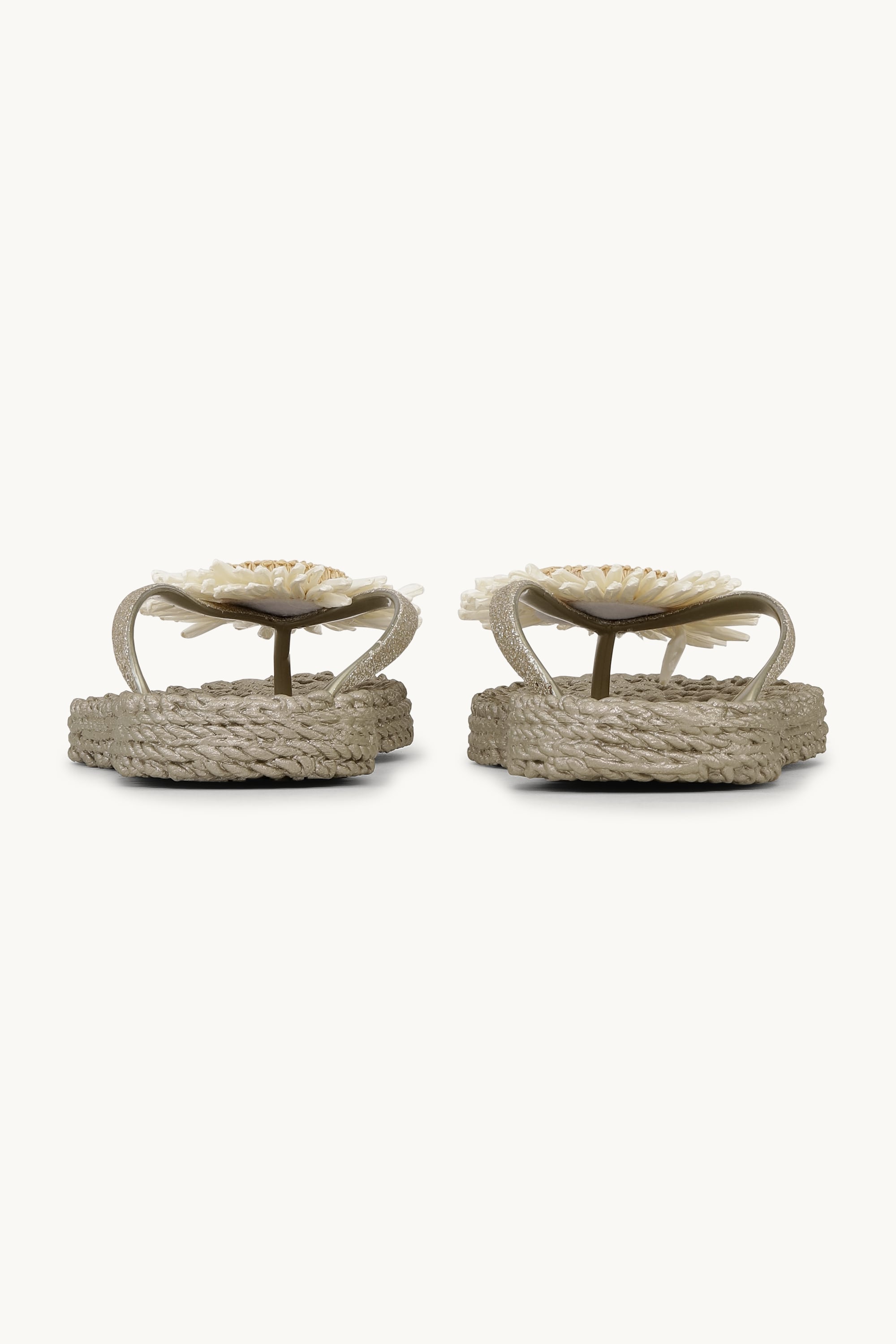 Flip-flops Blomst - Platin