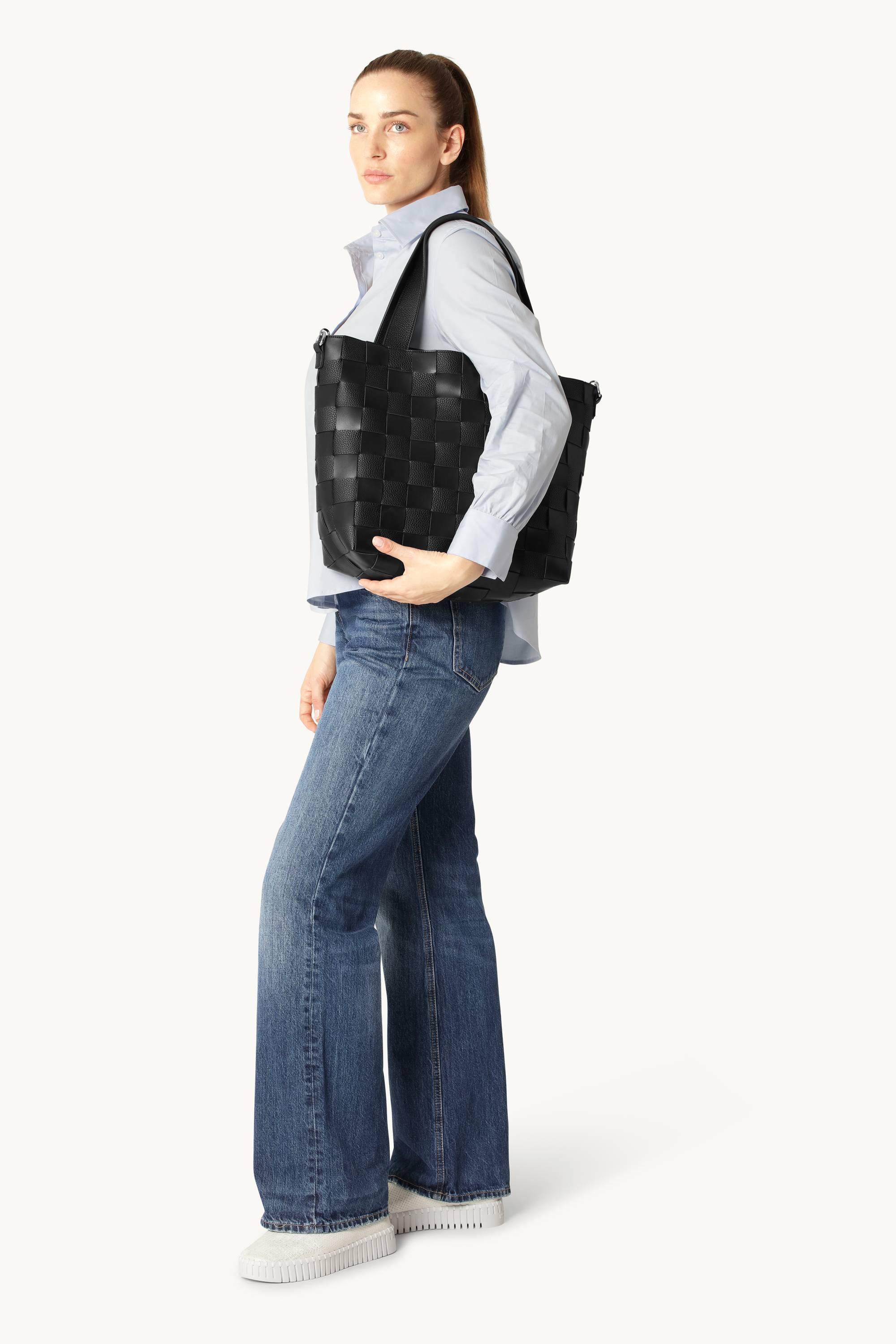 Crossbody Shopper Veske - Black