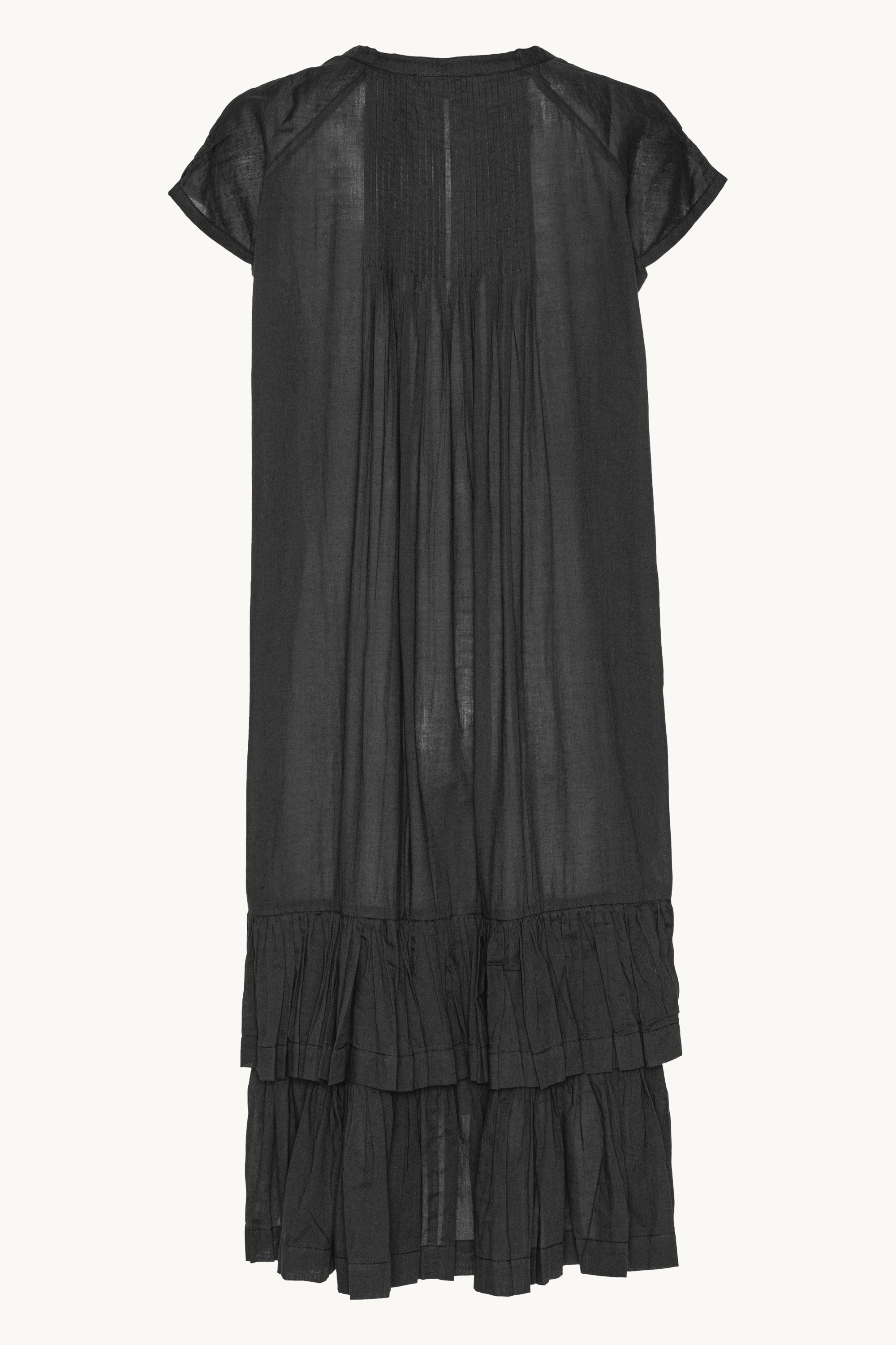 Lang Kjole med Korte Ermer - Dark Indigo