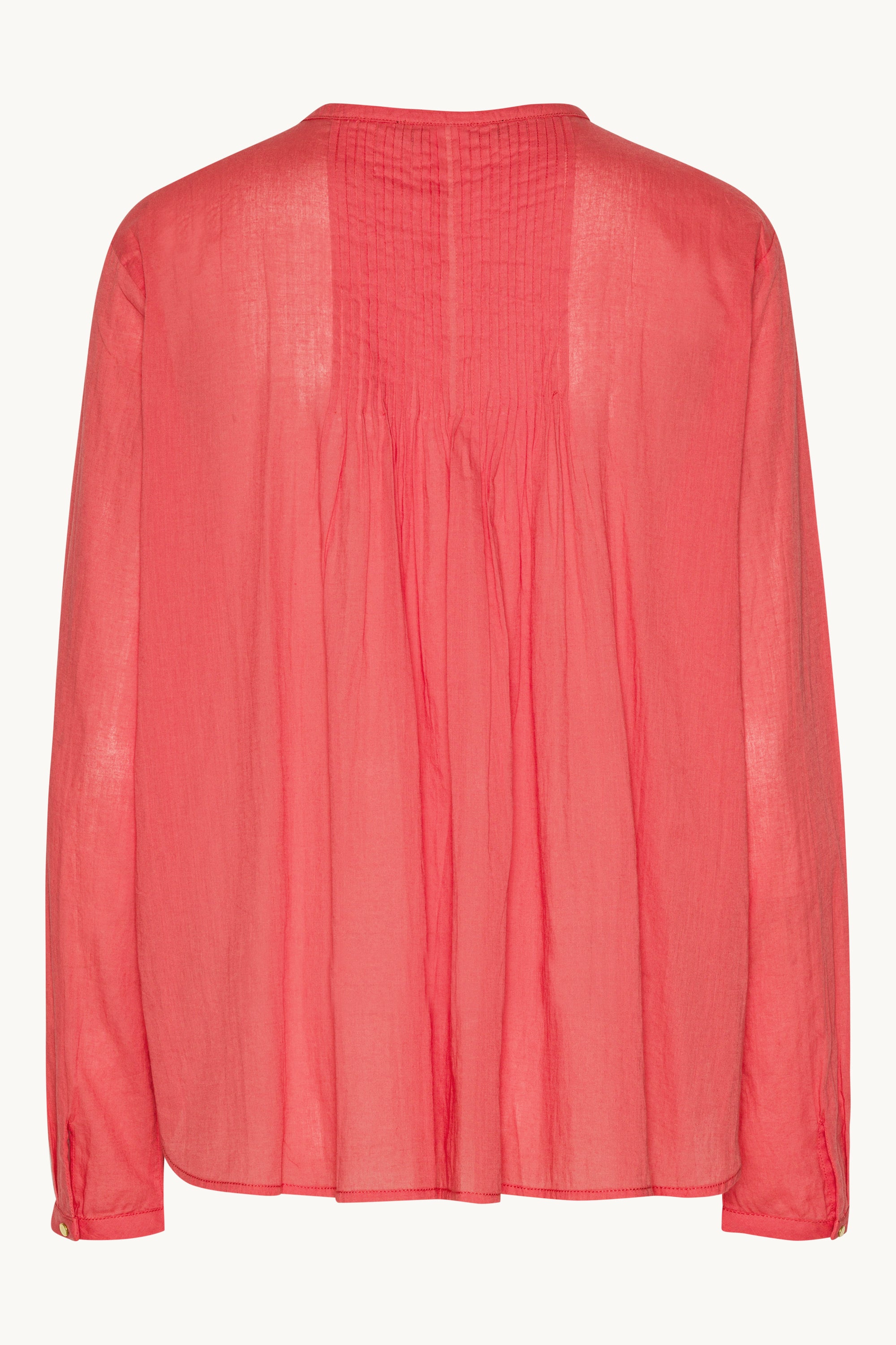 Skjorte med Lange Ermer - Spiced Coral