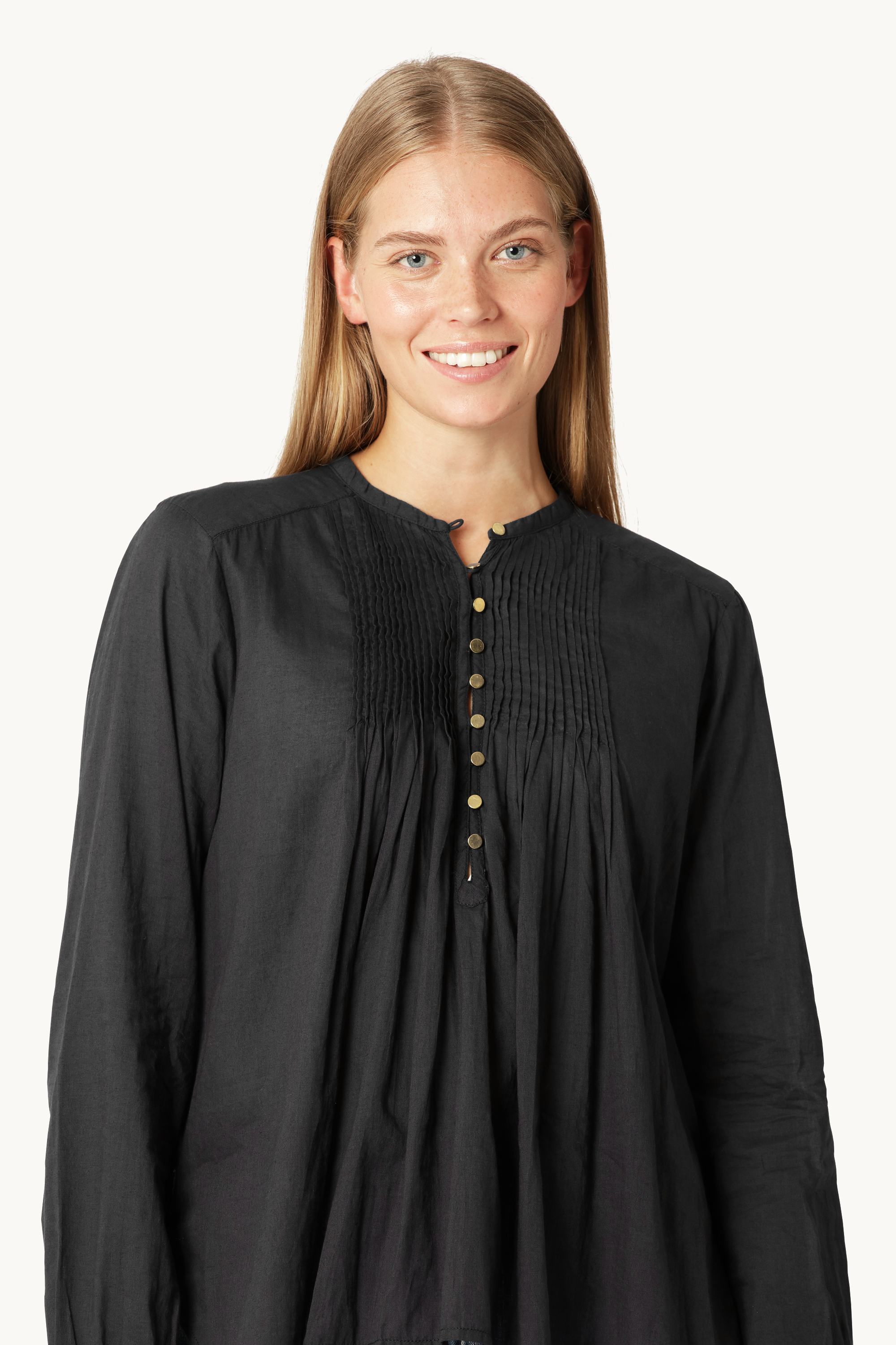 Skjorte med Lange Ermer - Dark Indigo