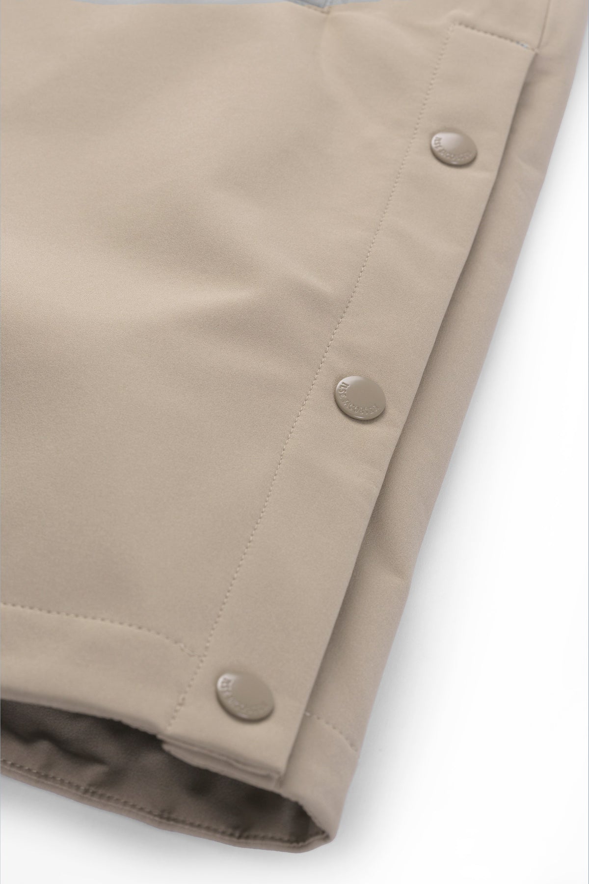 Lang Softshell Regnkåpe - Greige