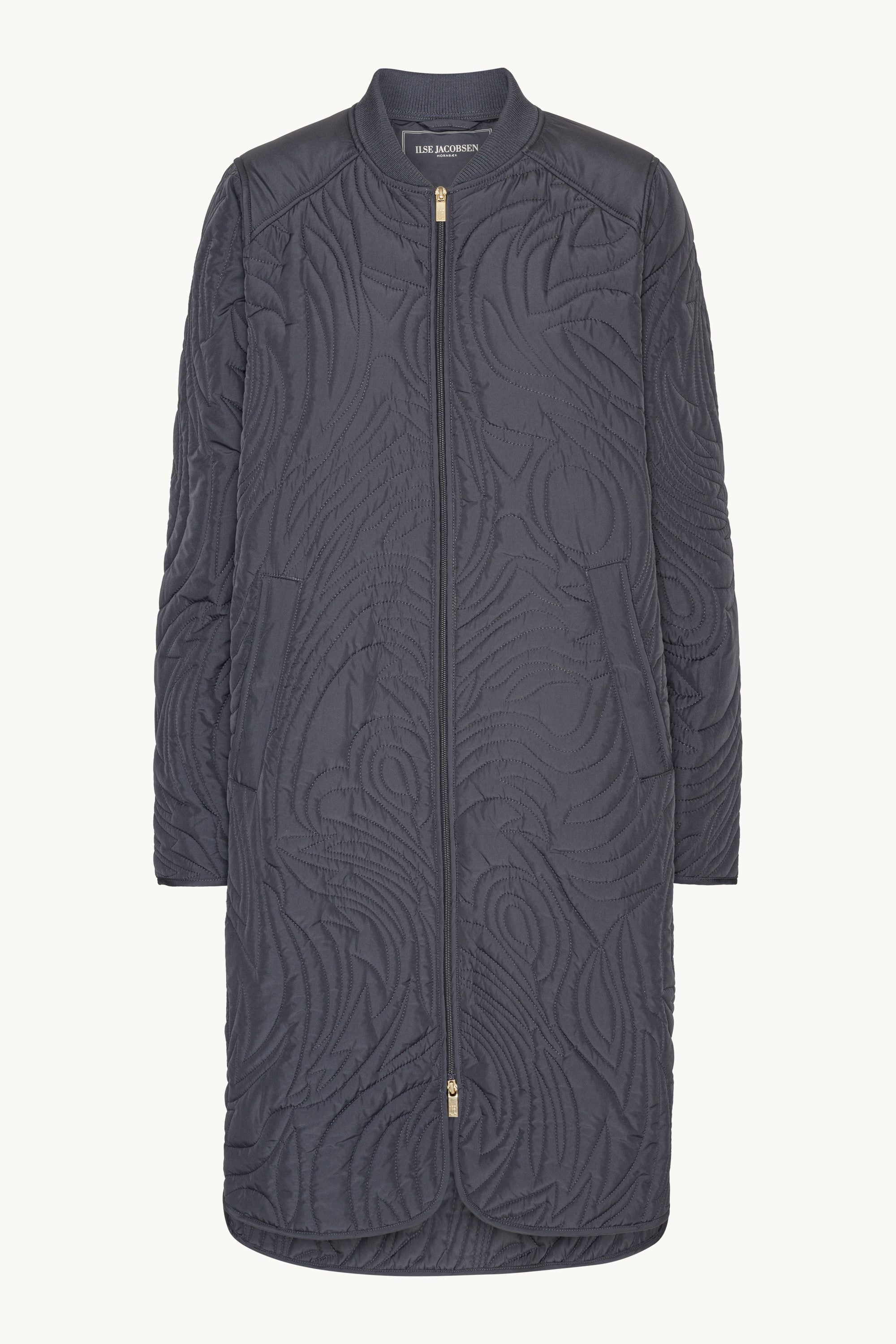 Quiltet Jakke - Ombre Blue