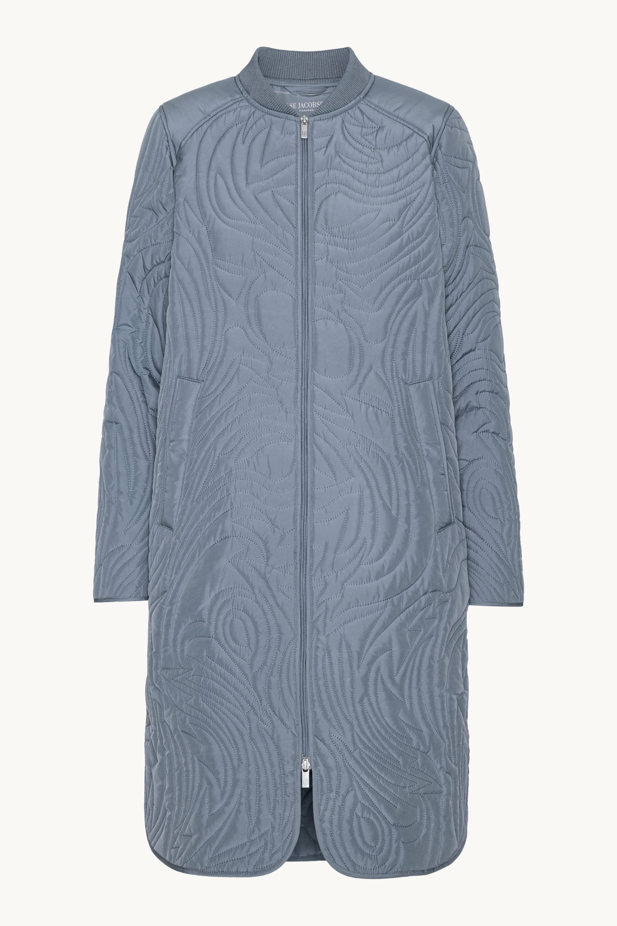Quiltet Jakke - Grey Blue