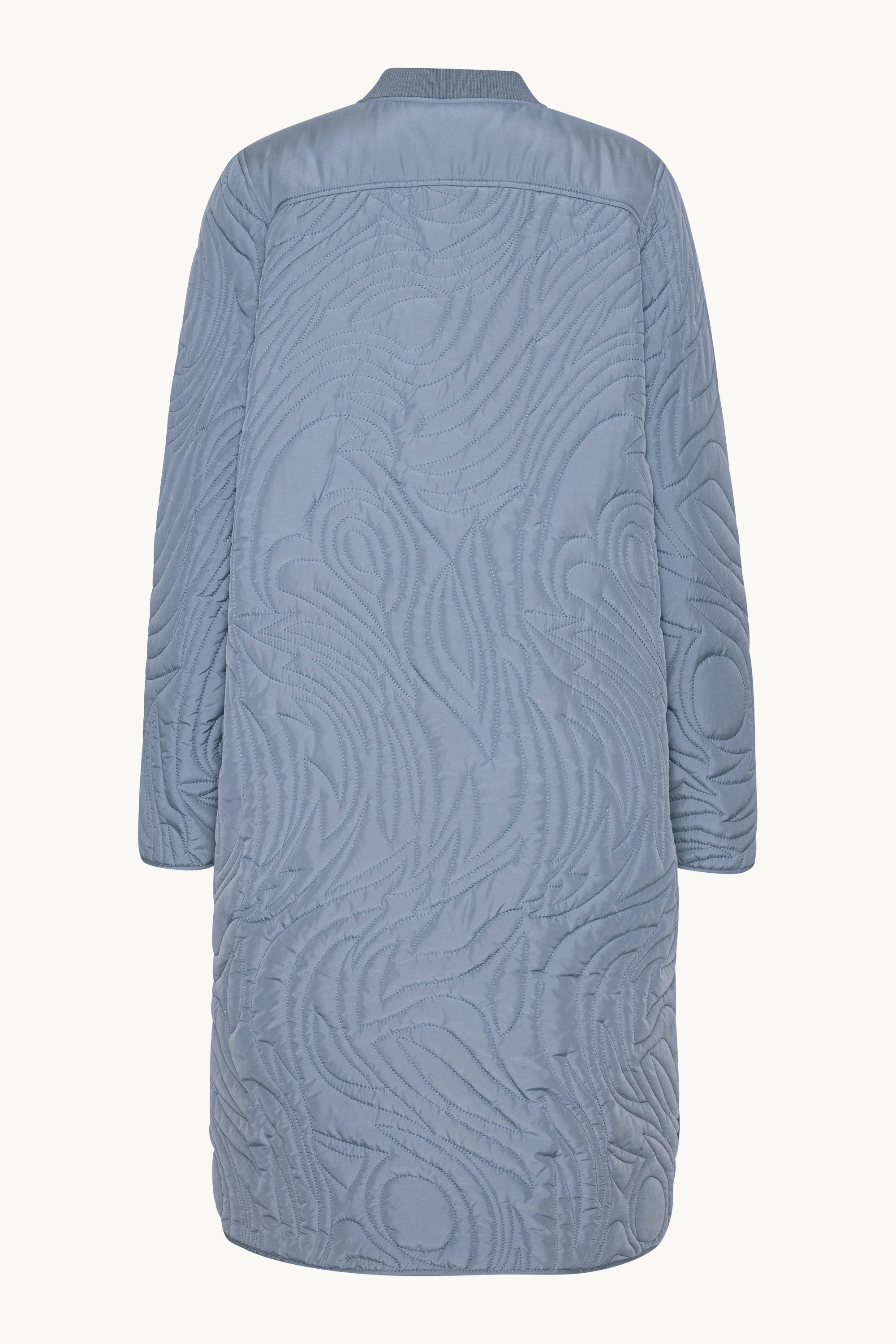 Quiltet Jakke - Grey Blue