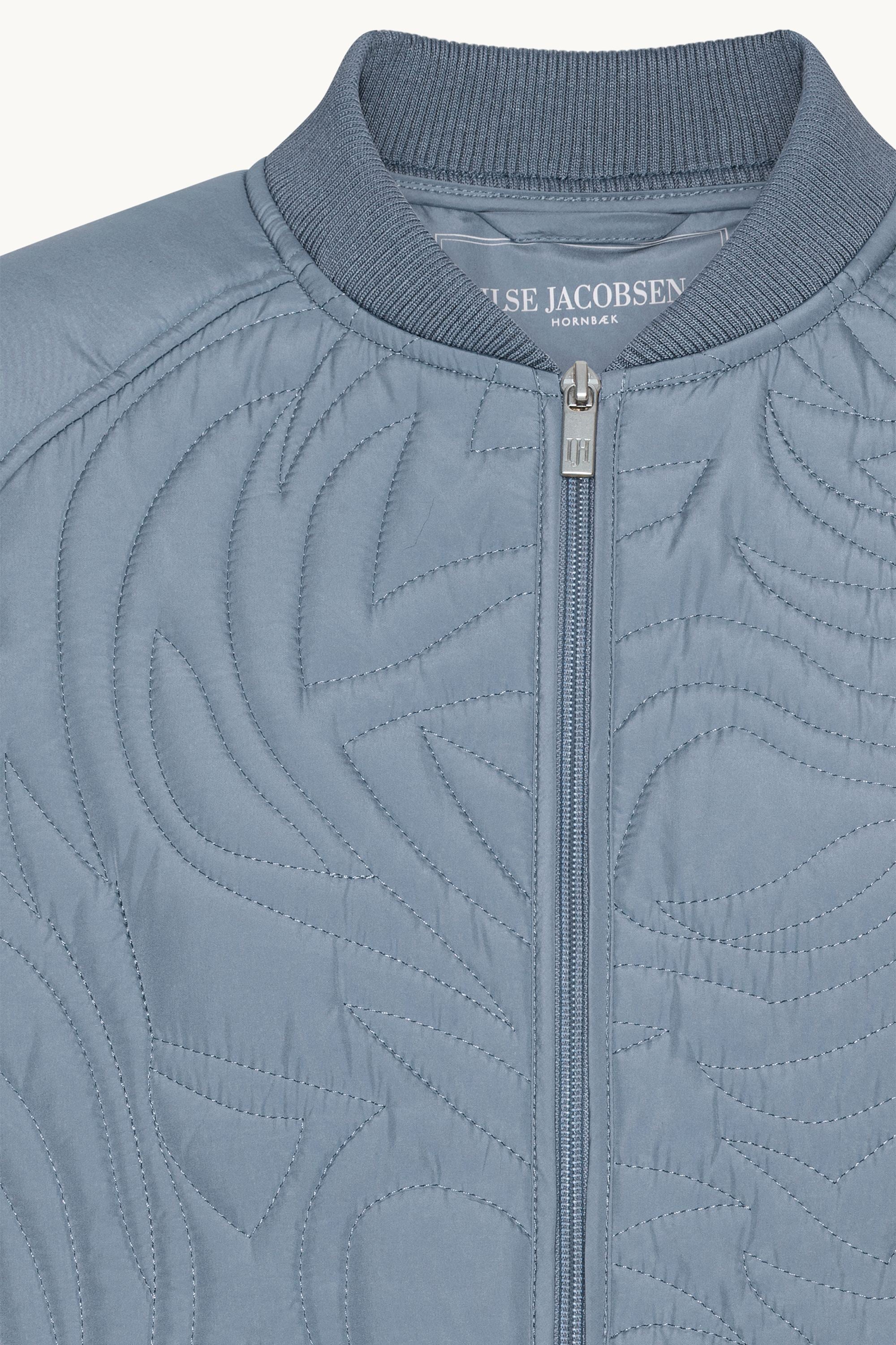 Quiltet Jakke - Grey Blue