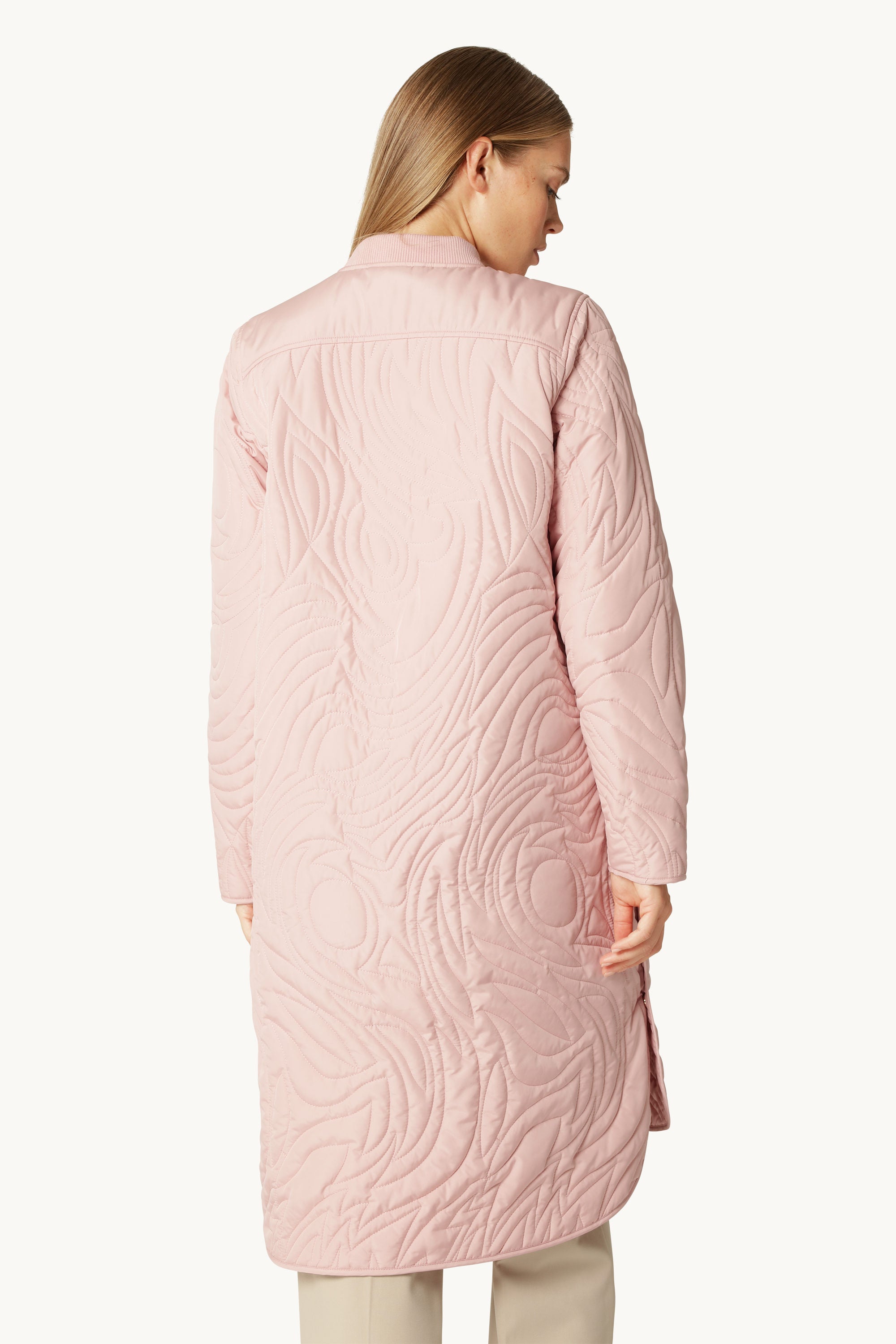 Quiltet Jakke - Peachskin