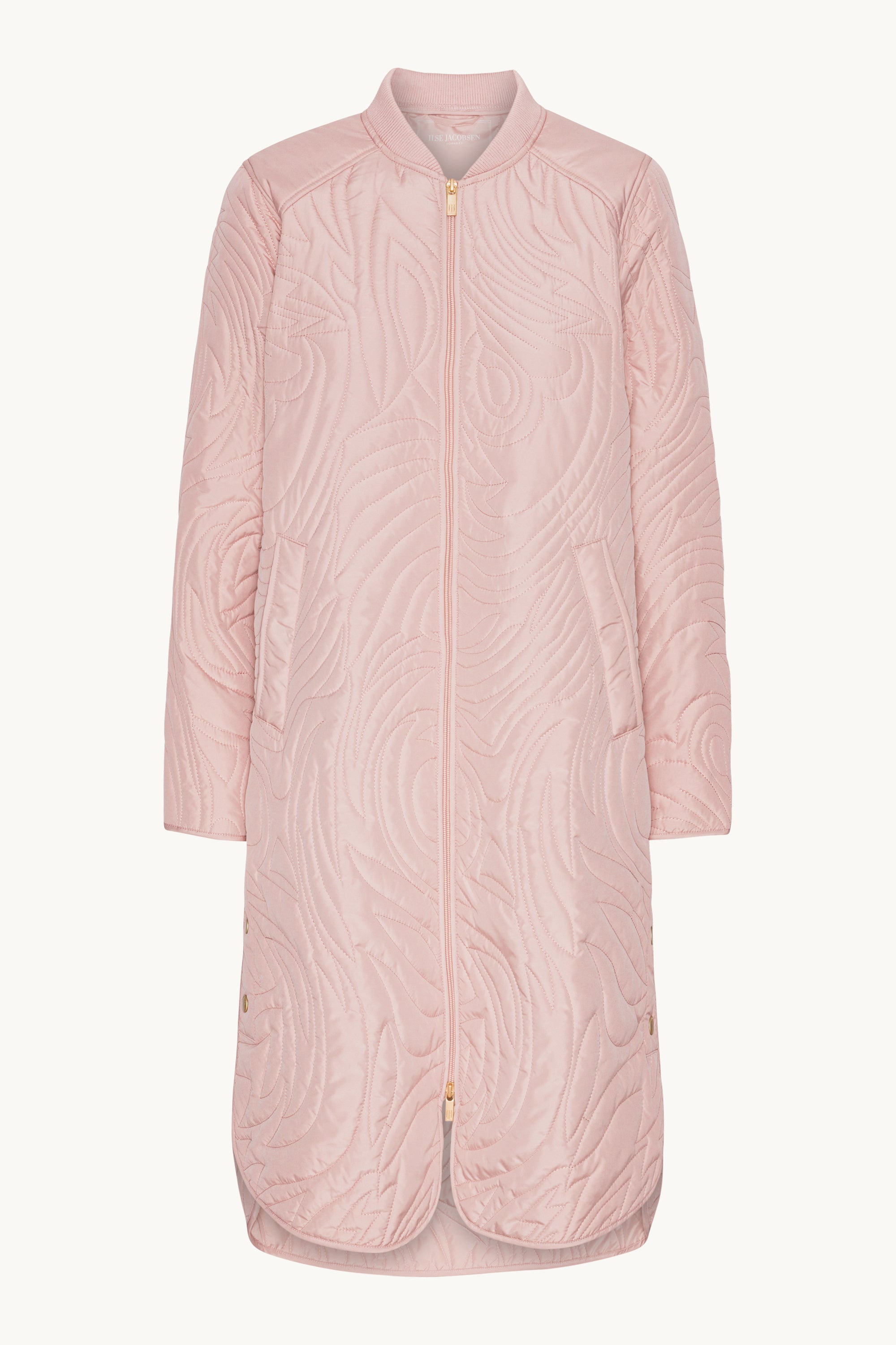 Quiltet Jakke - Peachskin