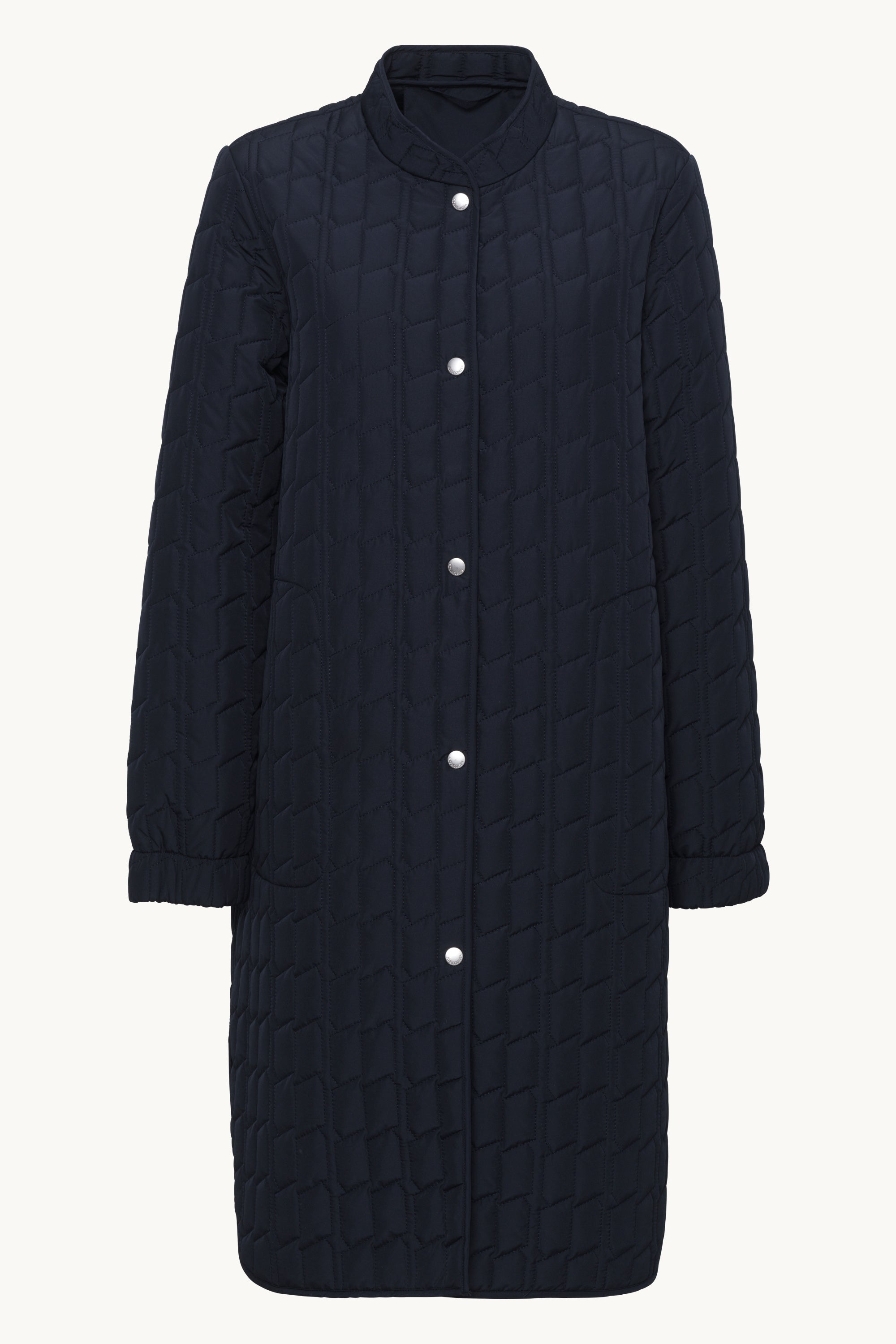 Quilt Coat - Dark Indigo