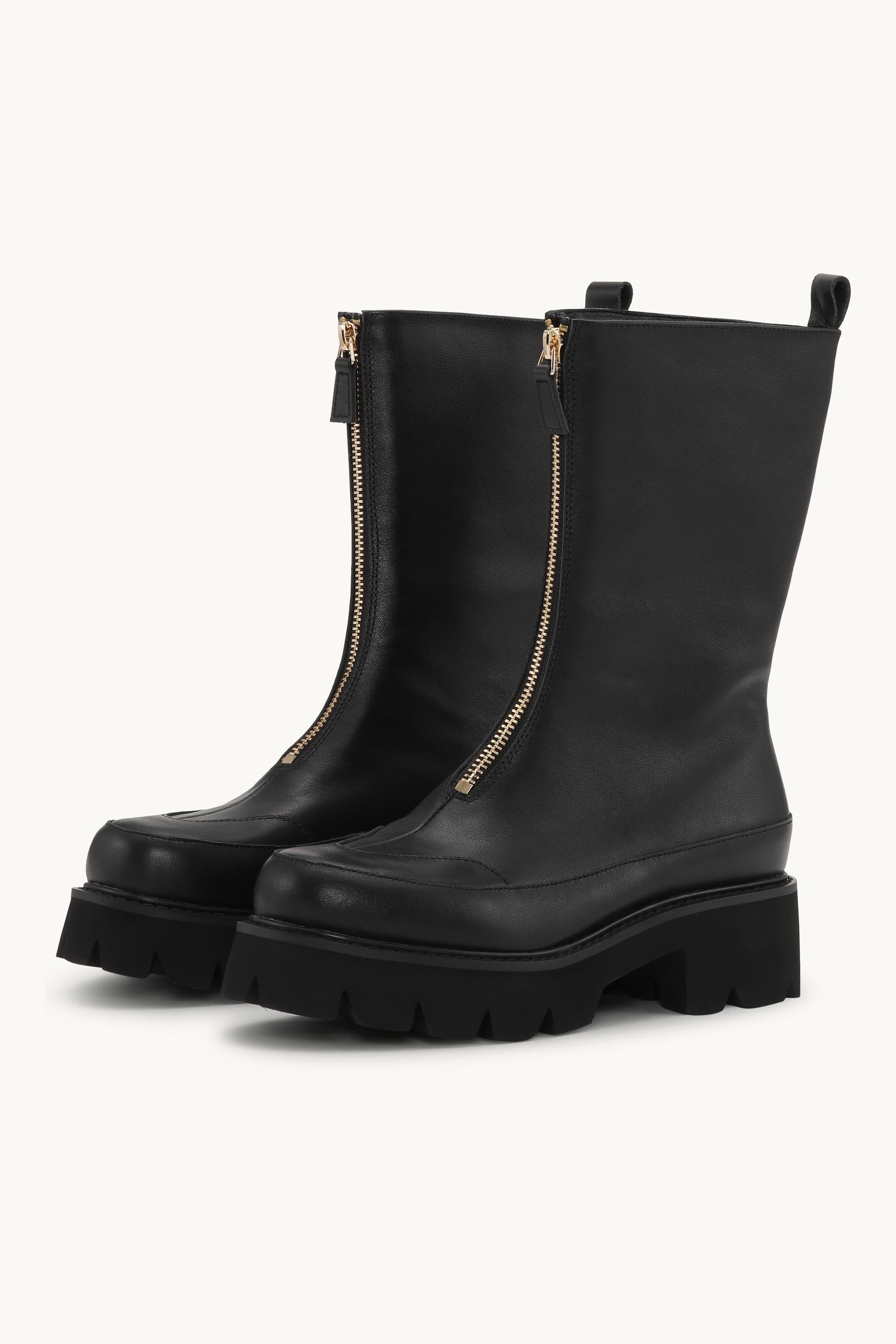 Miley Leather - Black