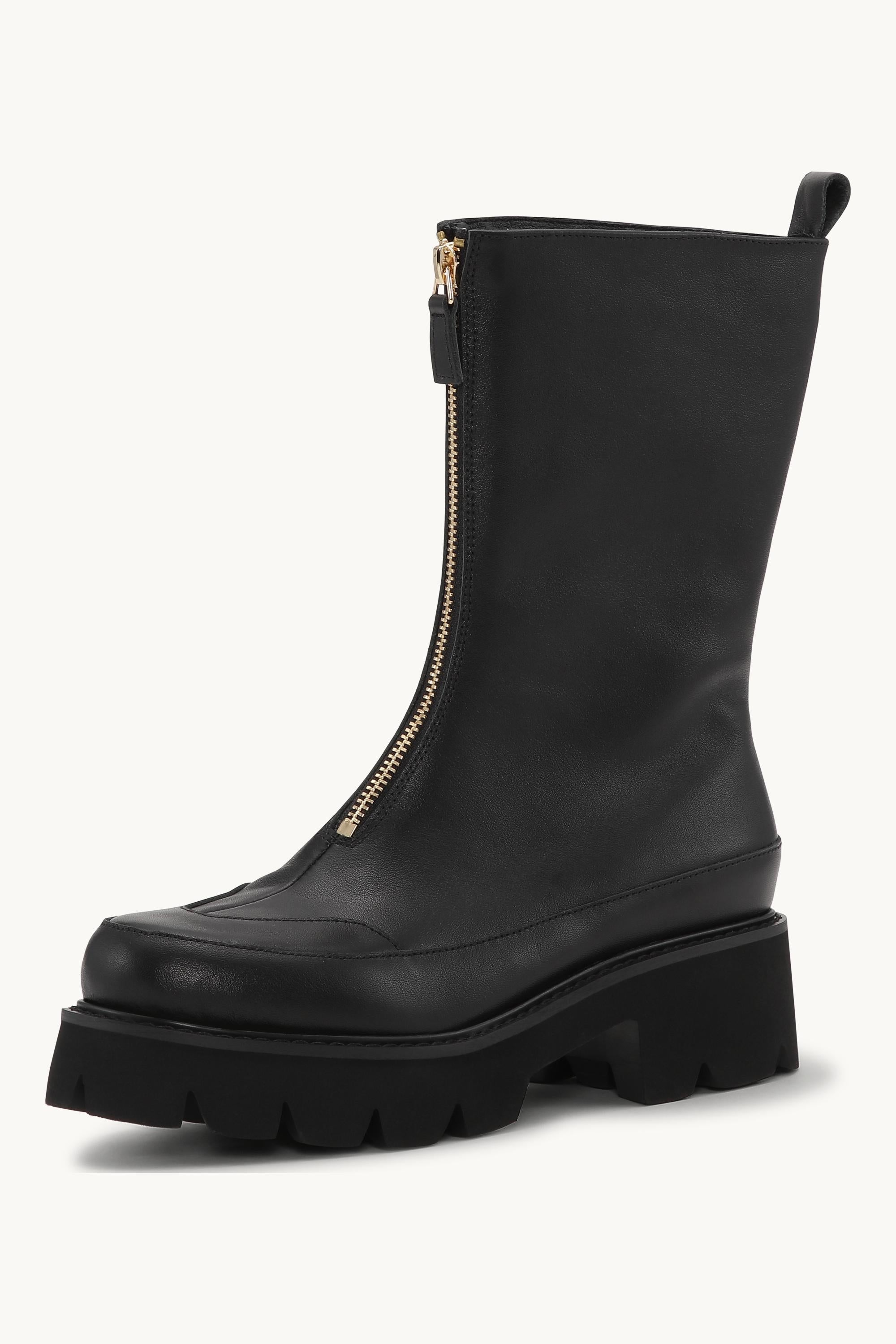 Miley Leather - Black