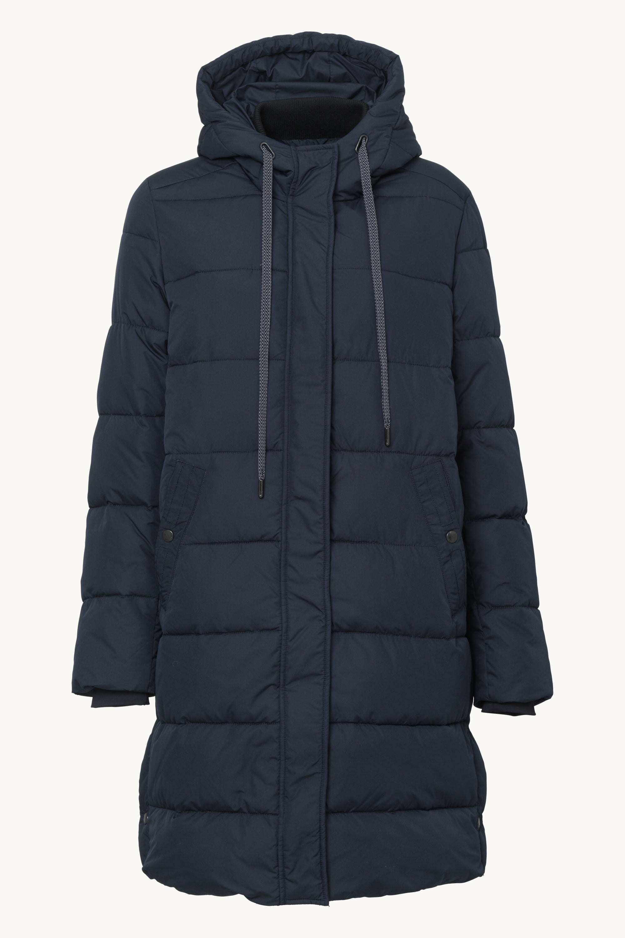 Padded Coat - Dark Indigo