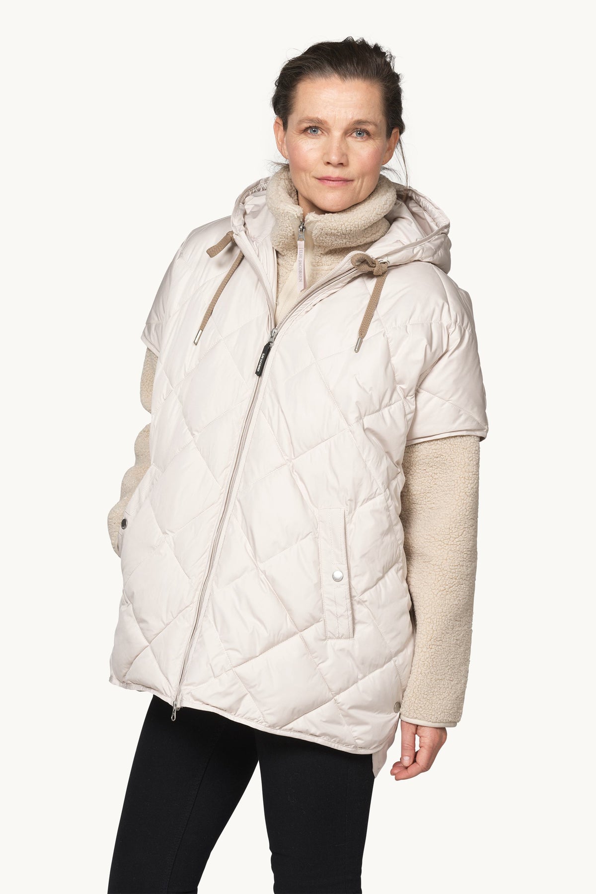 Vattert Vest - Silver Grey