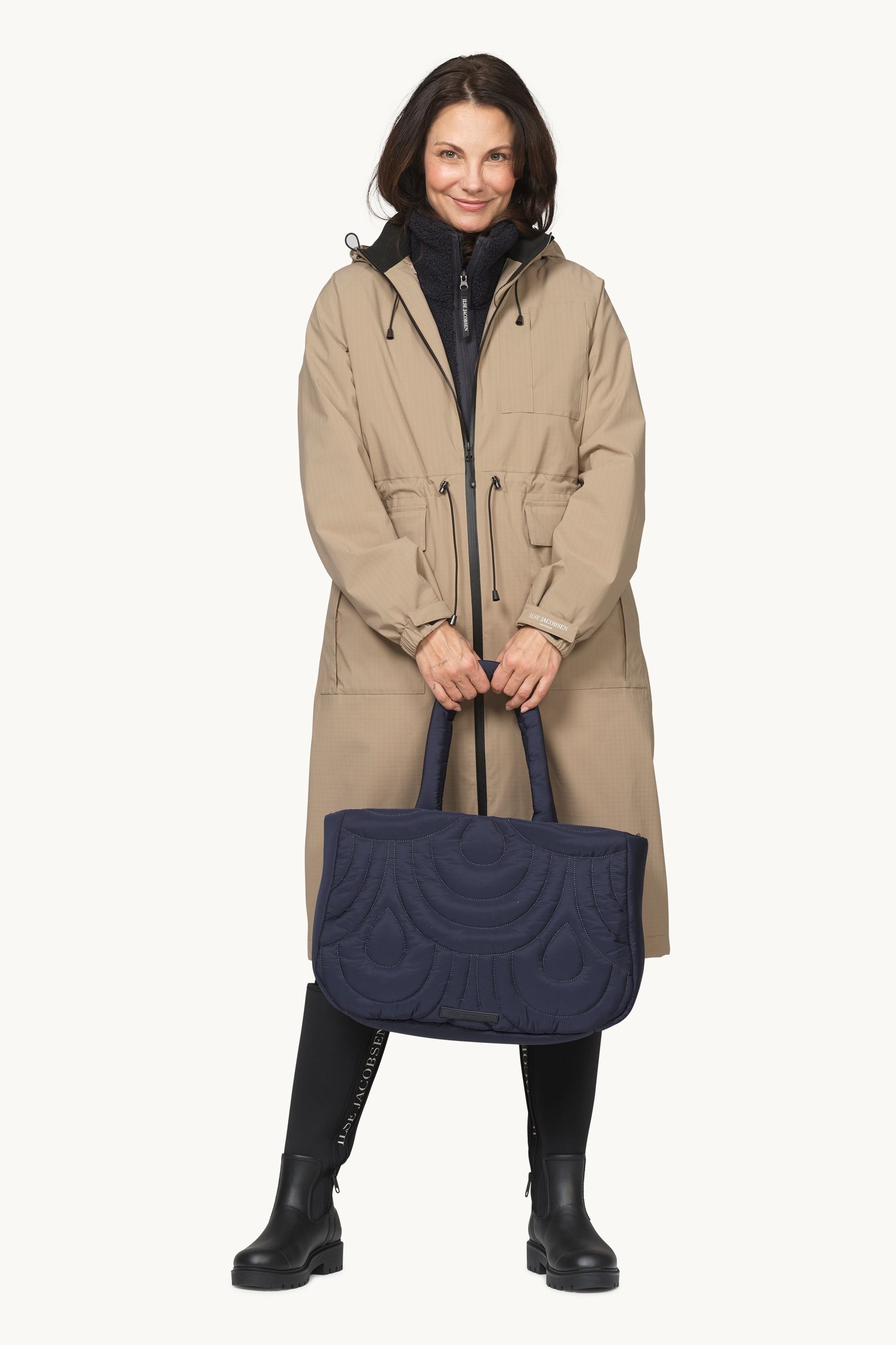 Quilted Bag - Dark Indigo
