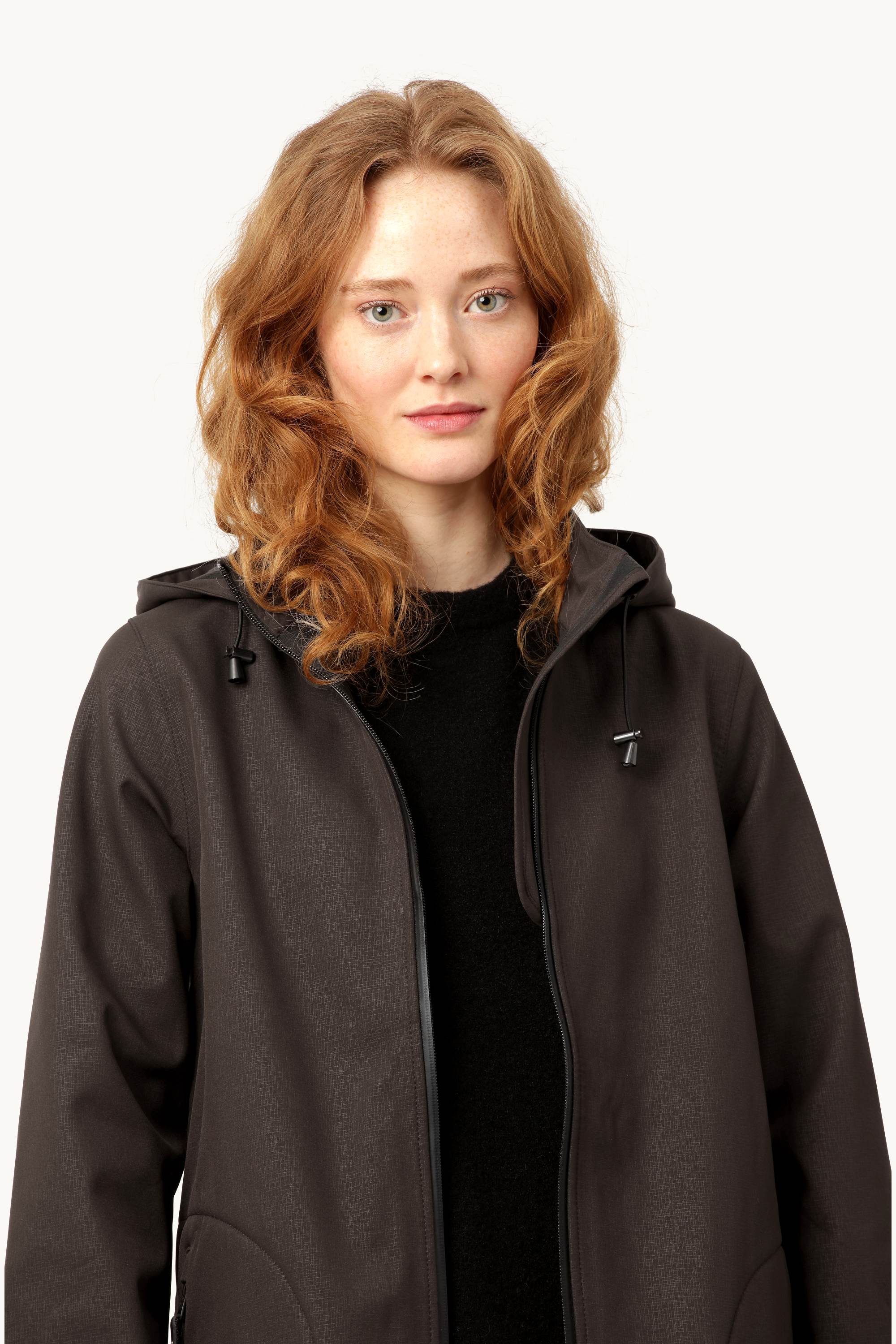 Softshell Regnjakke A-fasong - Black
