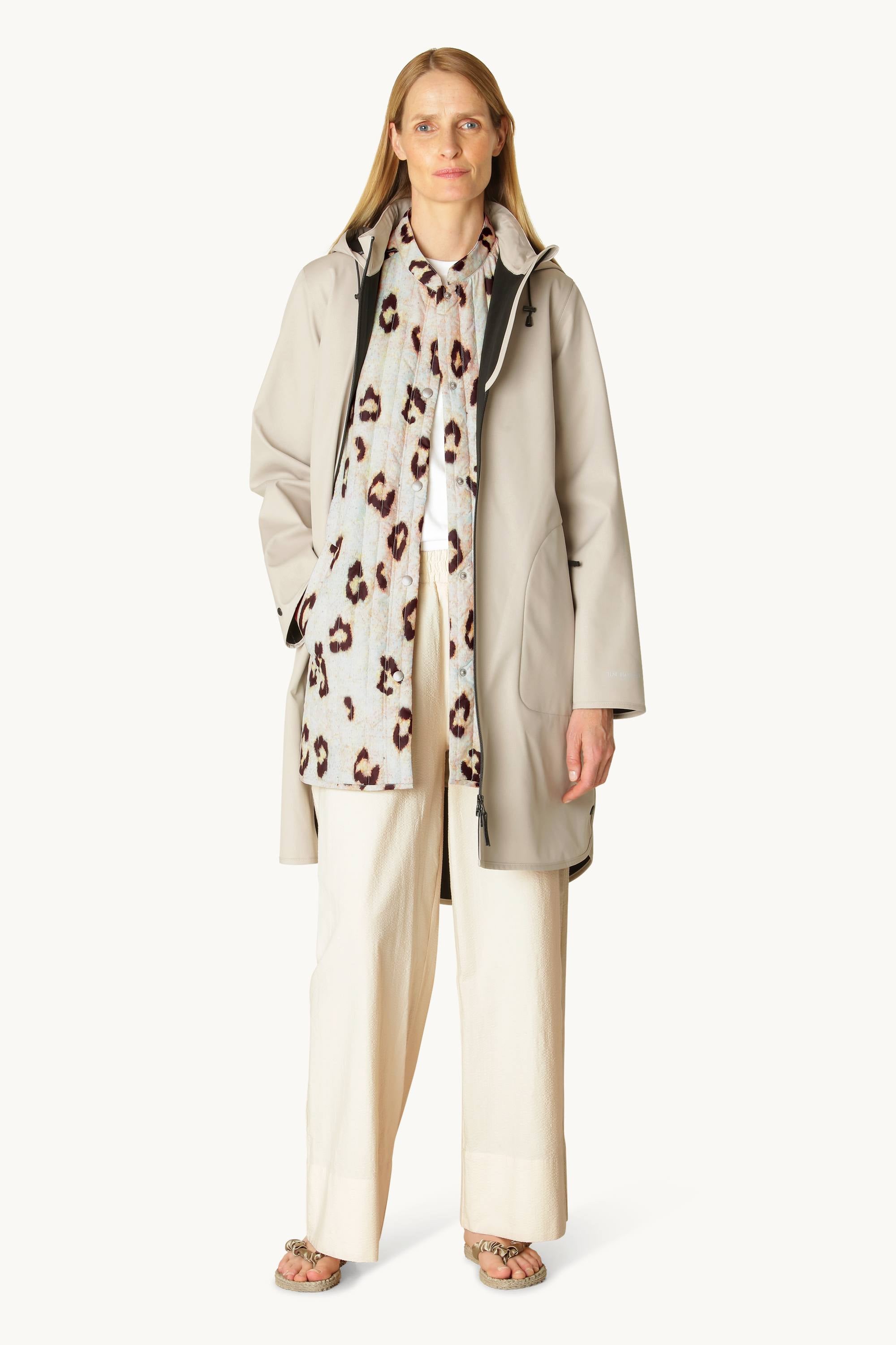 Softshell Regnjakke A-fasong - Chateau Gray