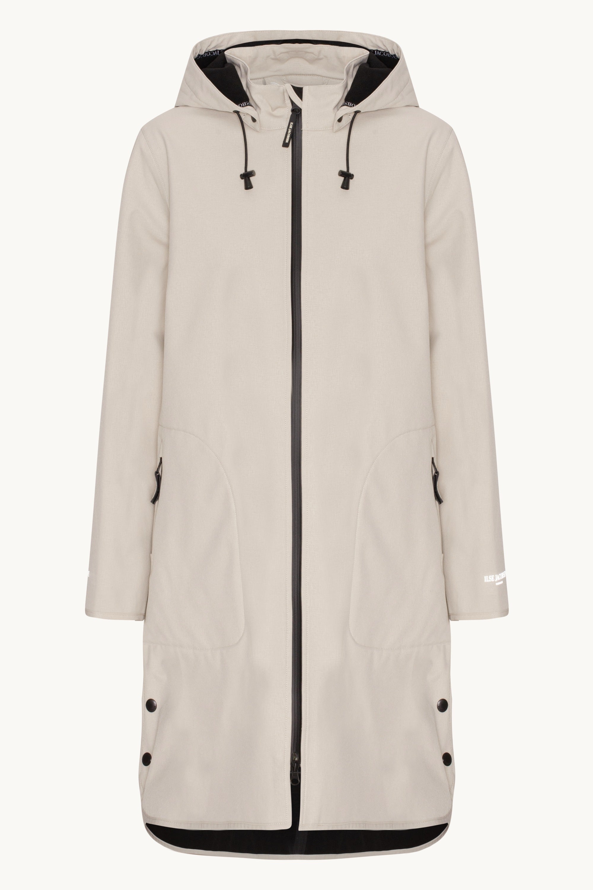 Softshell Regnjakke A-fasong - Chateau Gray