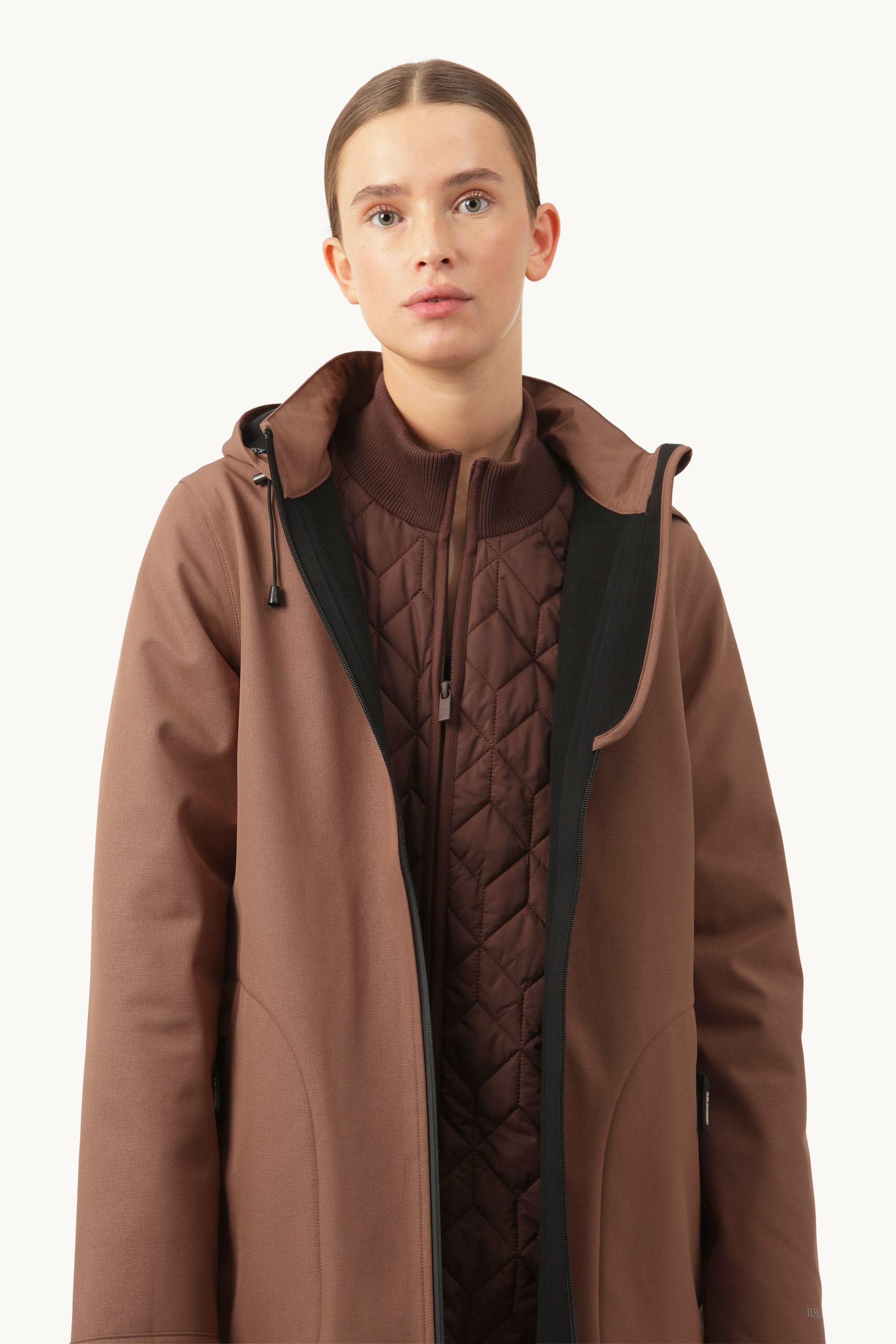 Softshell Regnjakke A-fasong - Acorn