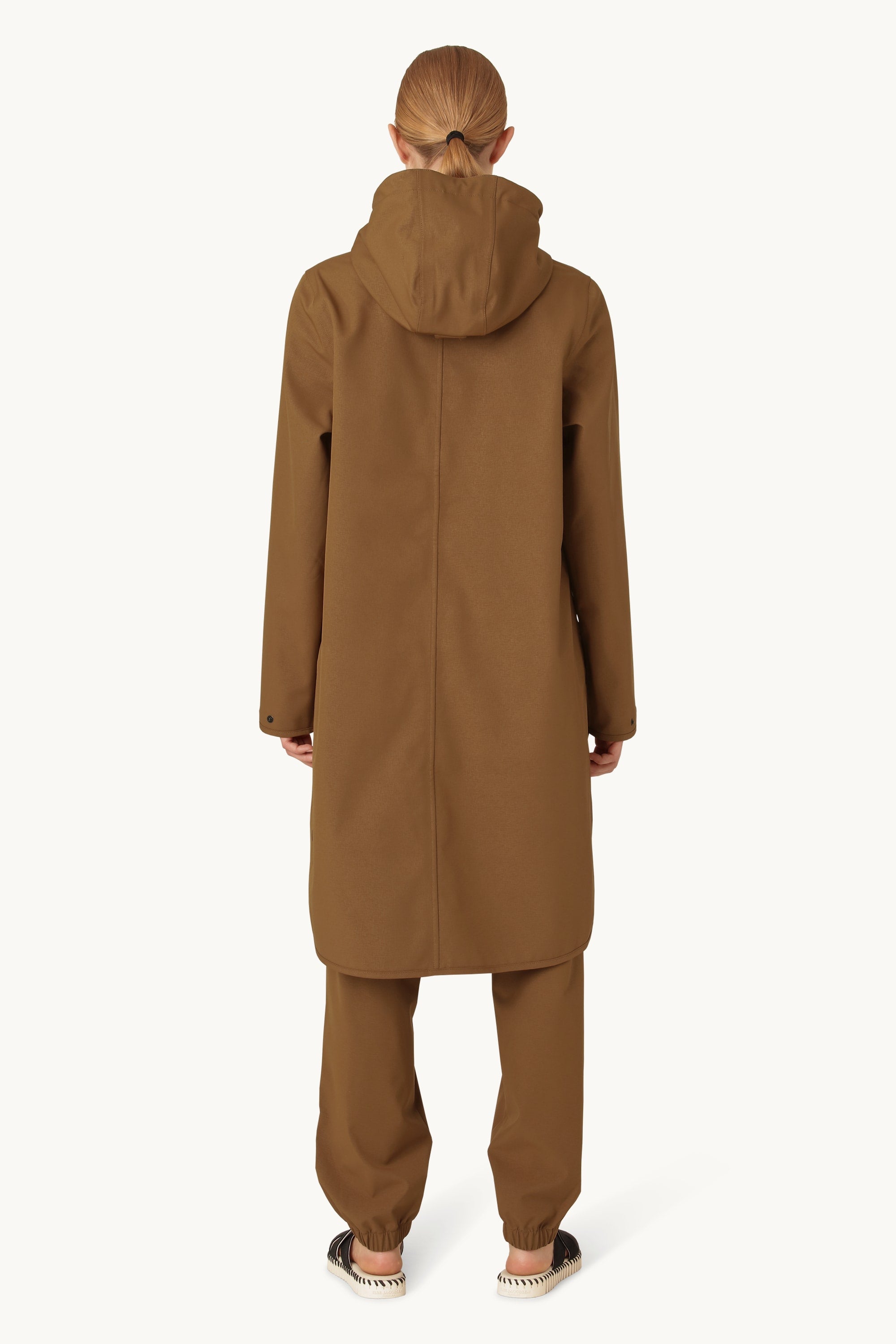 Softshell Regnjakke A-fasong - Walnut