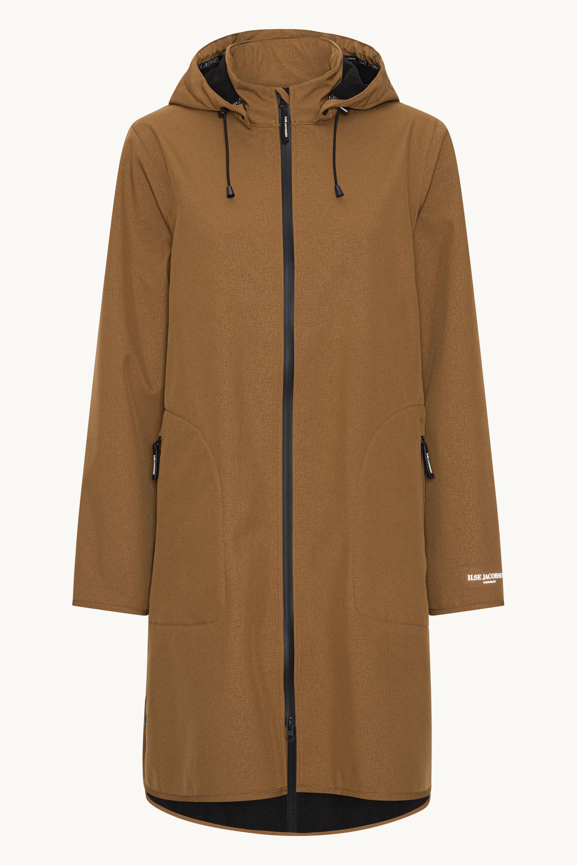 Softshell Regnjakke A-fasong - Walnut