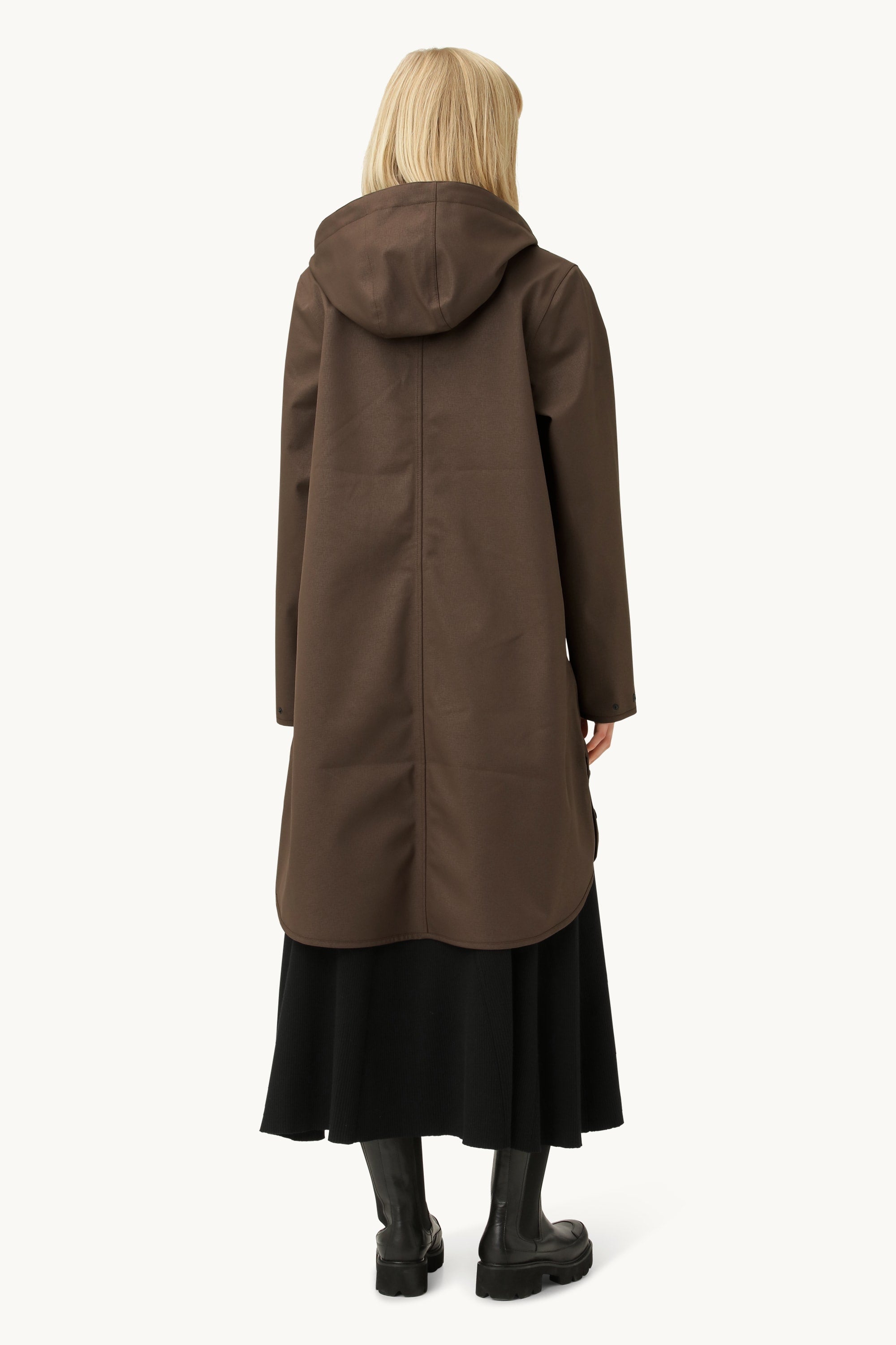 Softshell Regnjakke A-fasong - Chocolate Brown