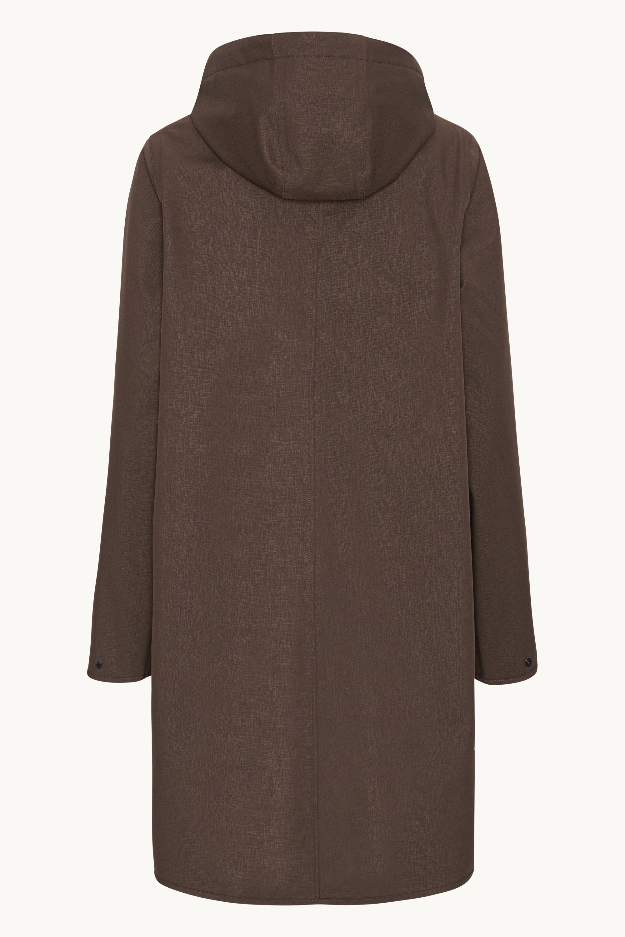 Softshell Regnjakke A-fasong - Chocolate Brown