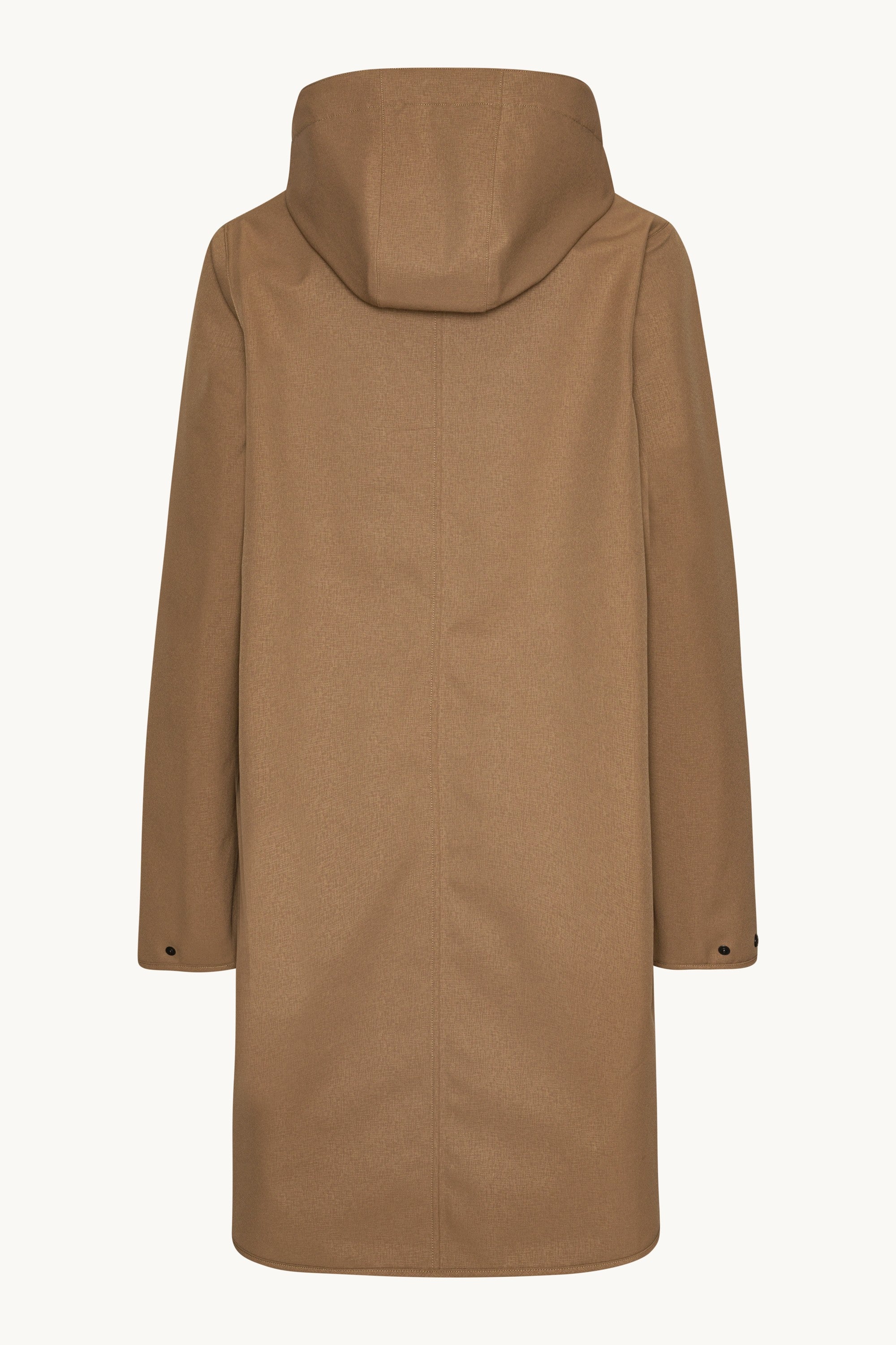 Softshell Regnjakke A-fasong - Mocca