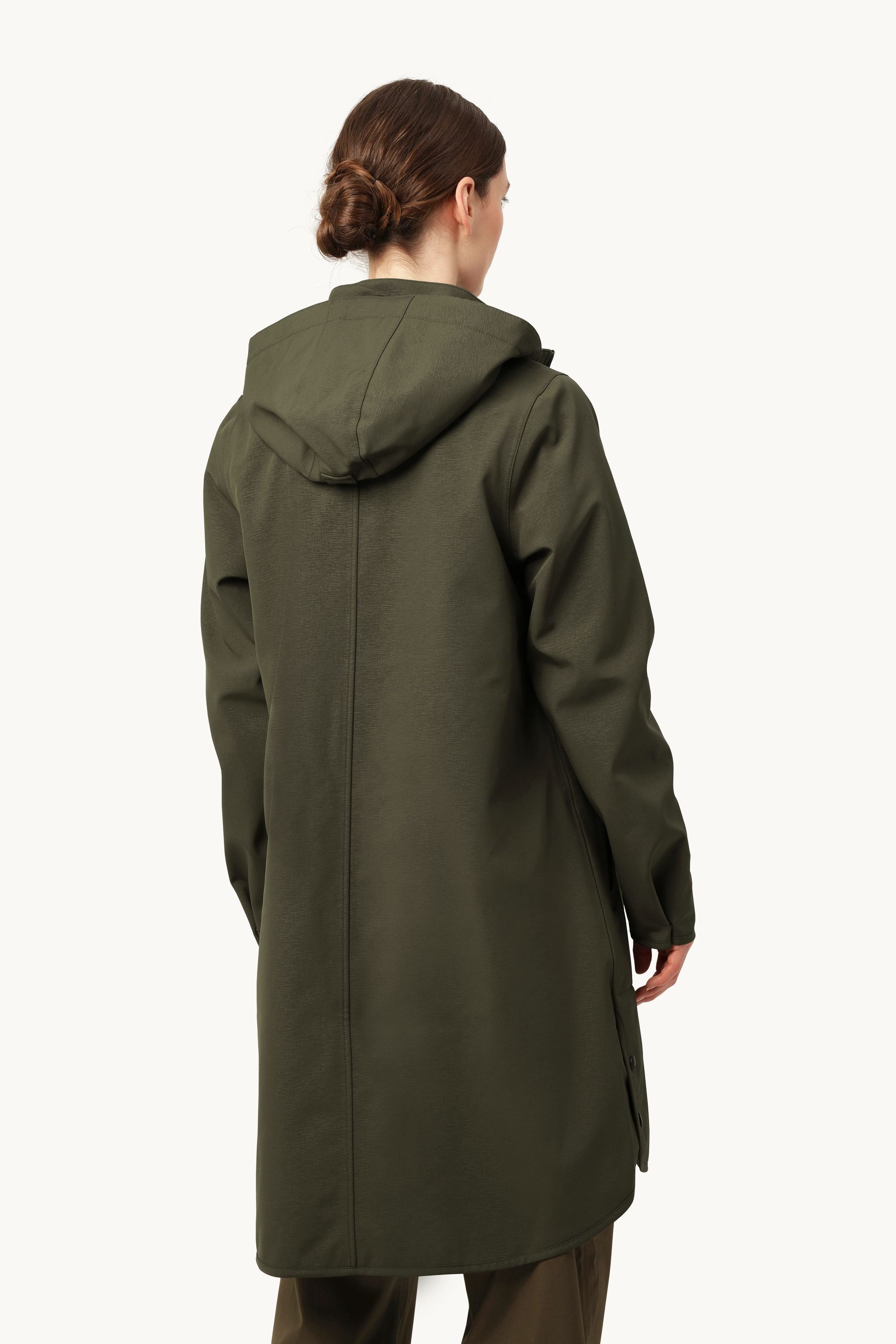 Softshell Regnjakke A-fasong - Army