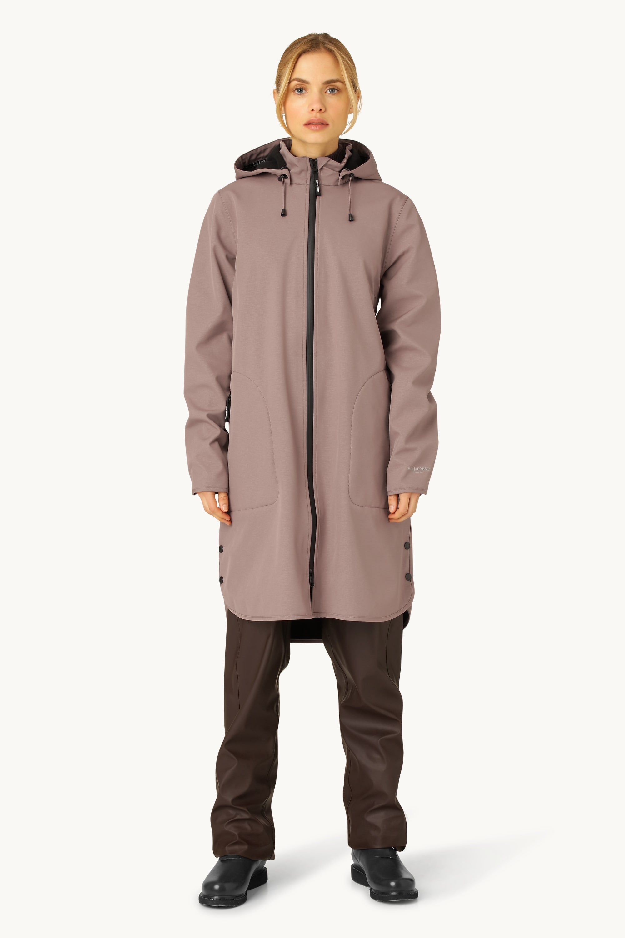 Softshell Regnjakke A-fasong - Old Lavender