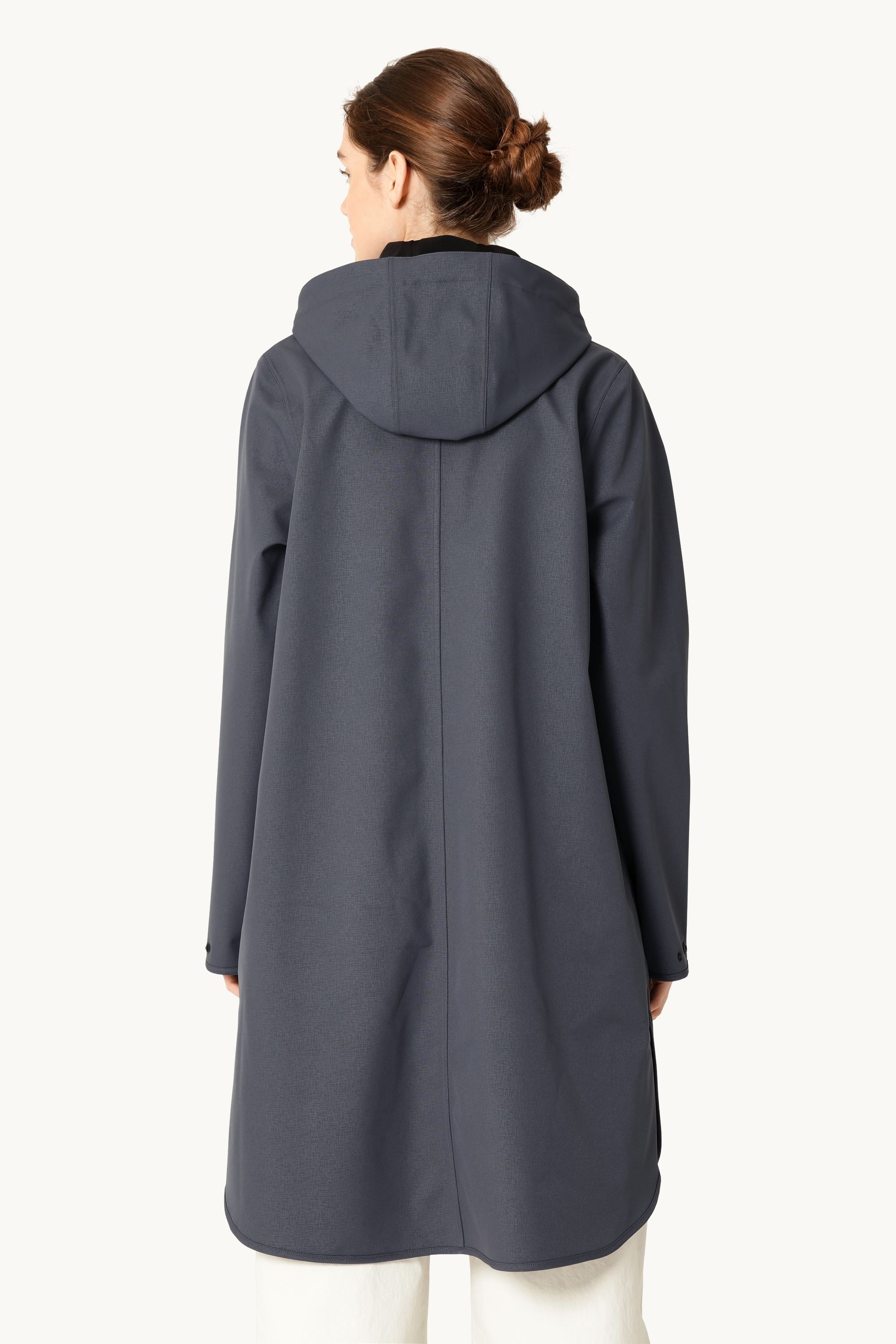 Softshell Regnjakke A-fasong - Ombre Blue