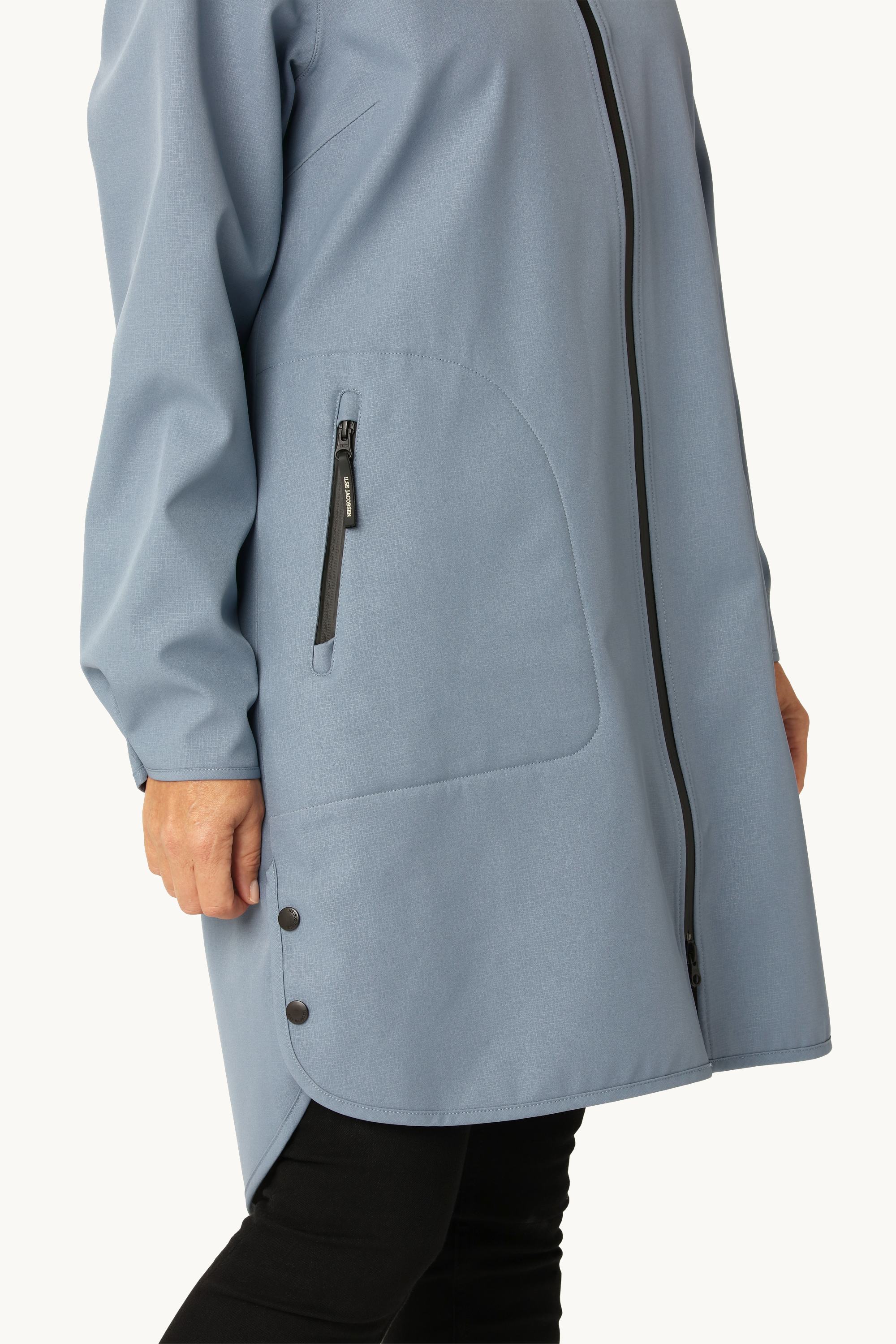 Softshell Regnjakke A-fasong - Grey Blue