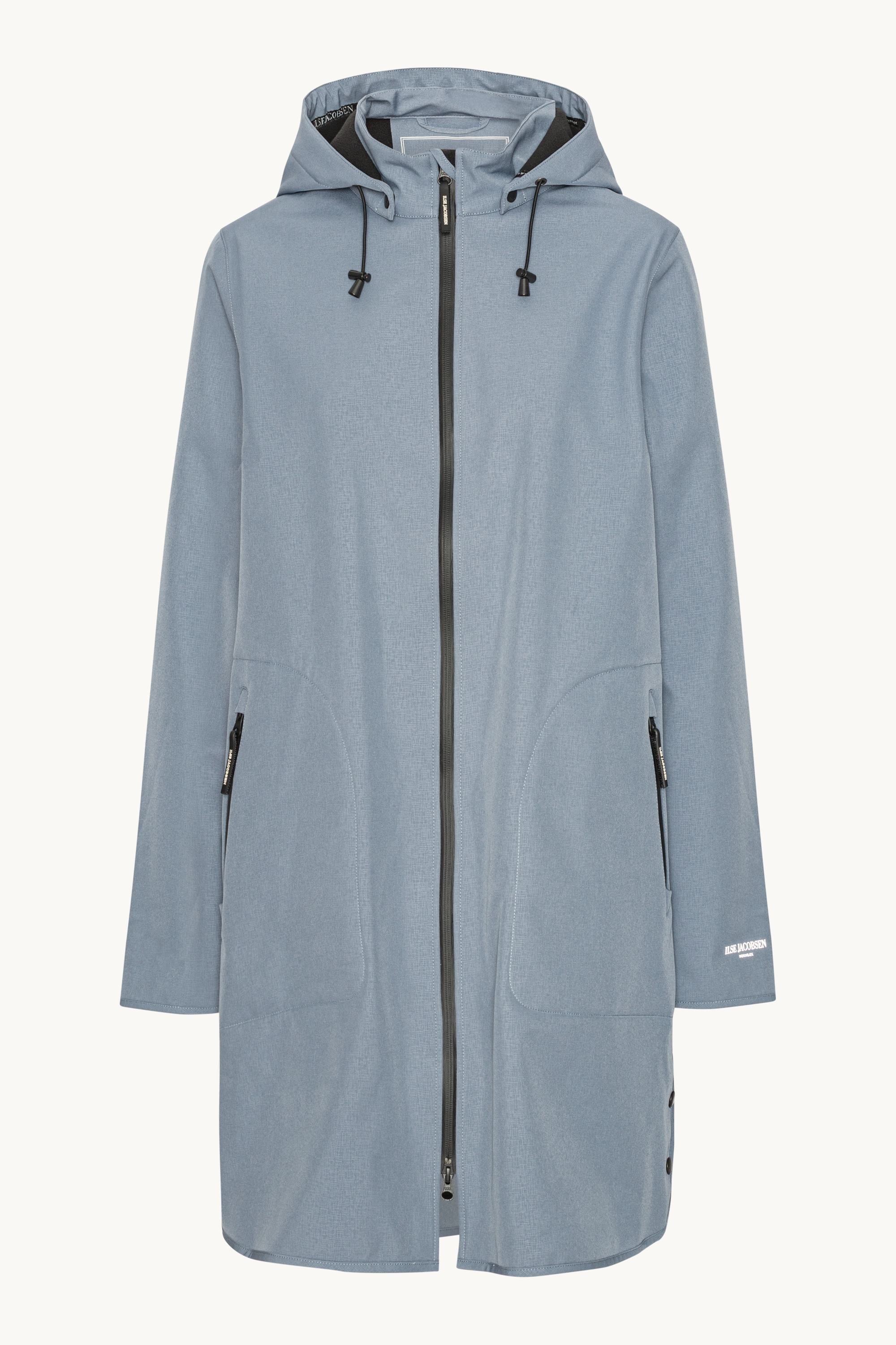 Softshell Regnjakke A-fasong - Grey Blue