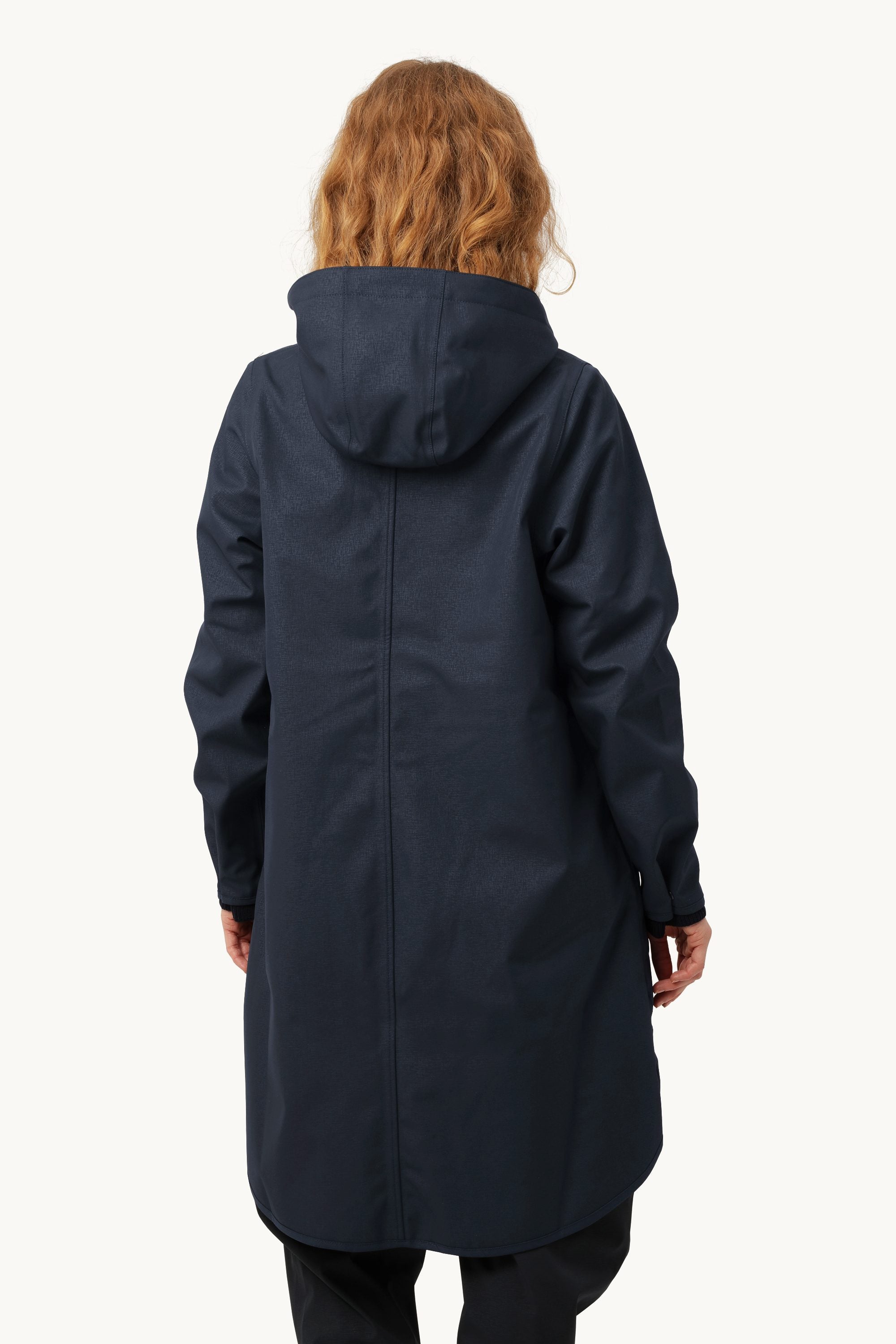 Softshell Regnjakke A-fasong - Dark Indigo