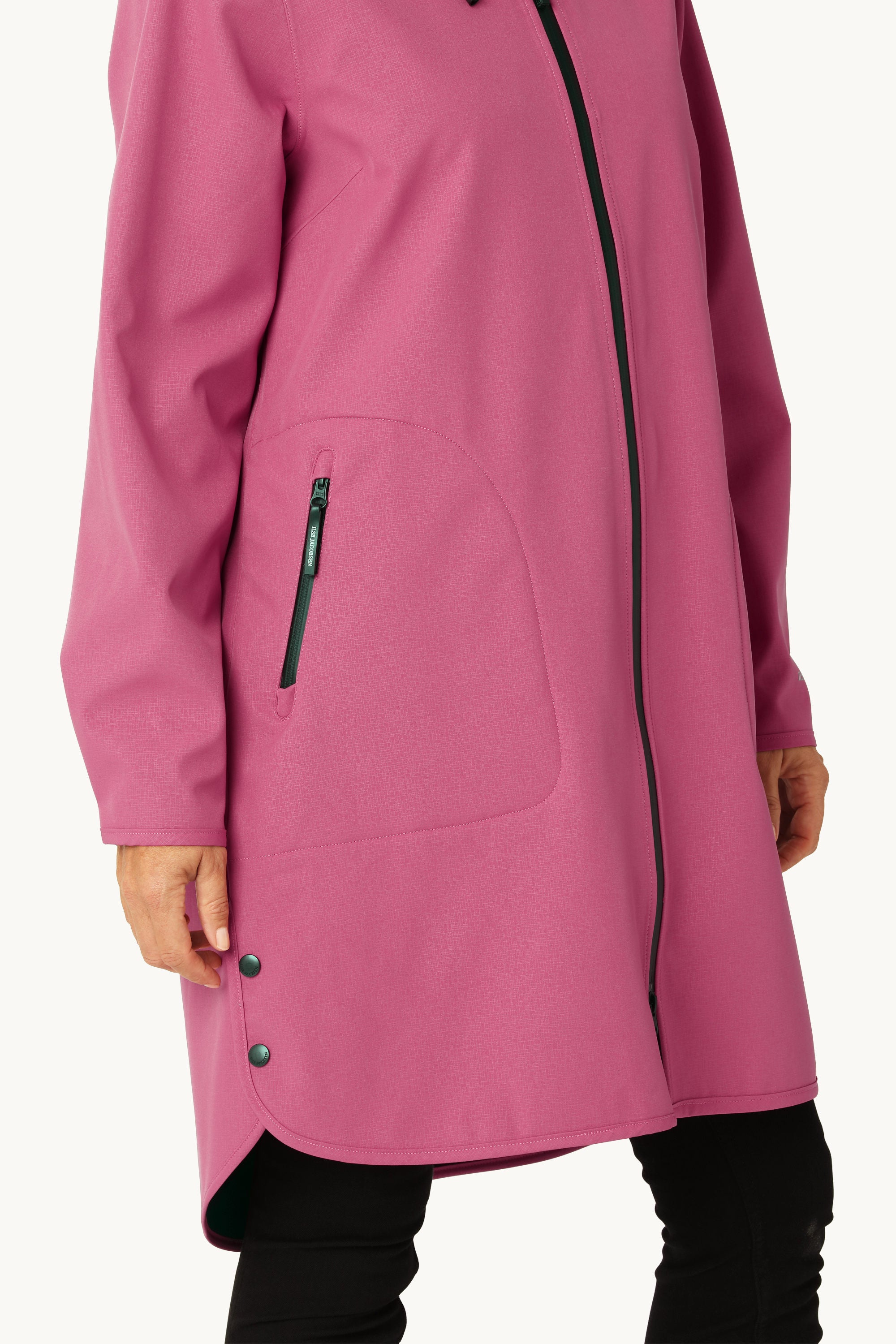 Softshell Regnjakke A-fasong - Magenta Haze