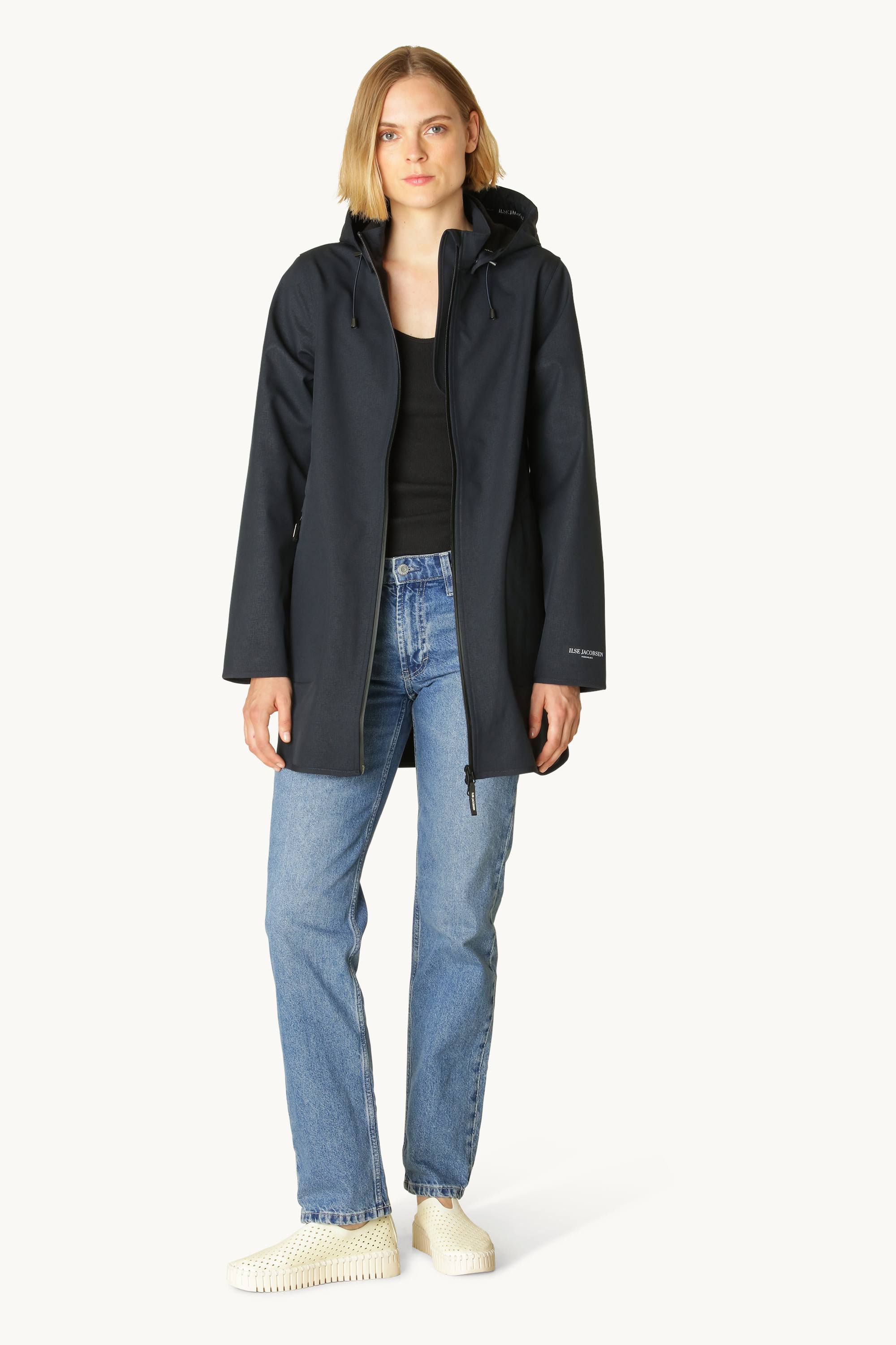 Softshell Regnjakke A-fasong - Dark Indigo