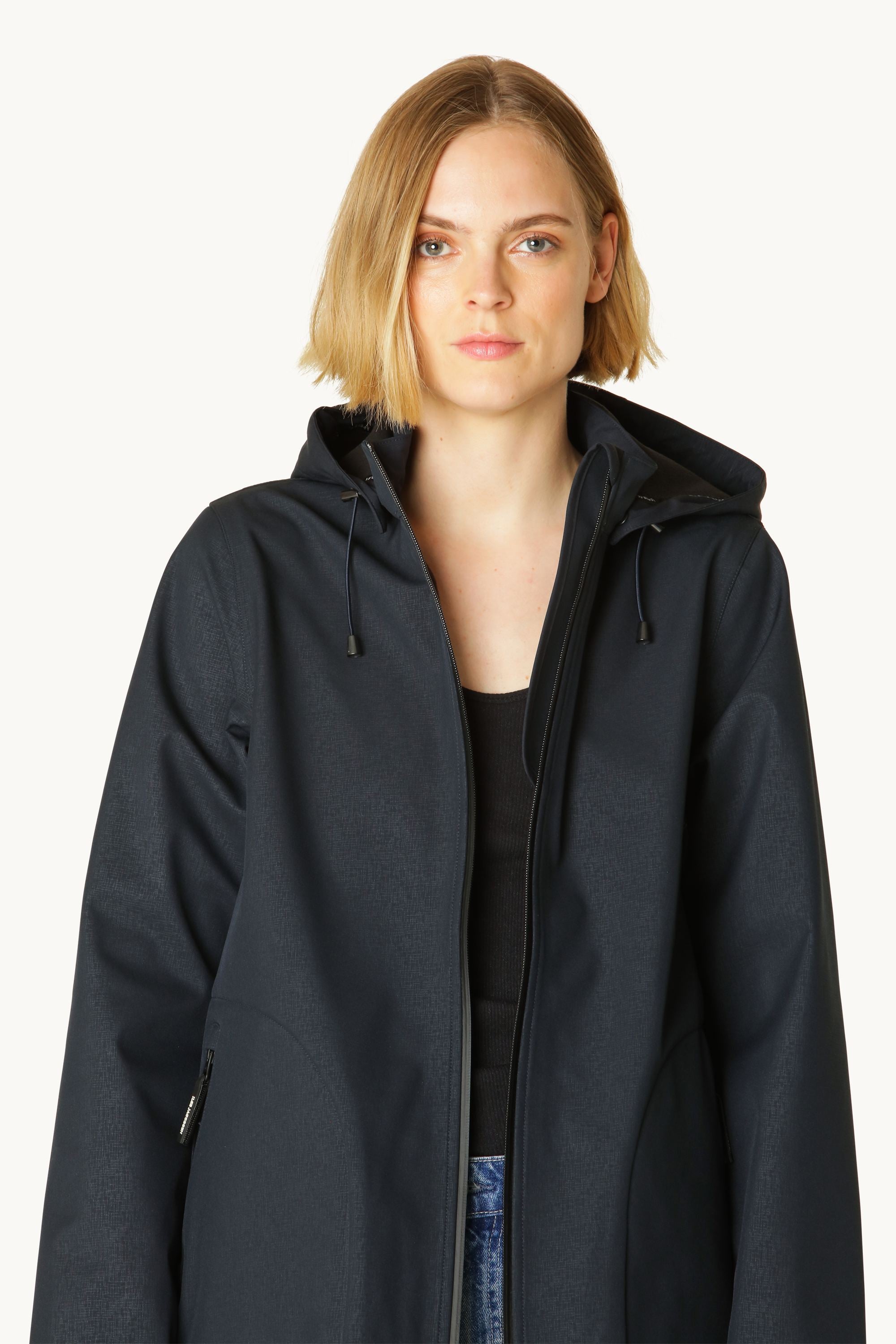 Softshell Regnjakke A-fasong - Dark Indigo