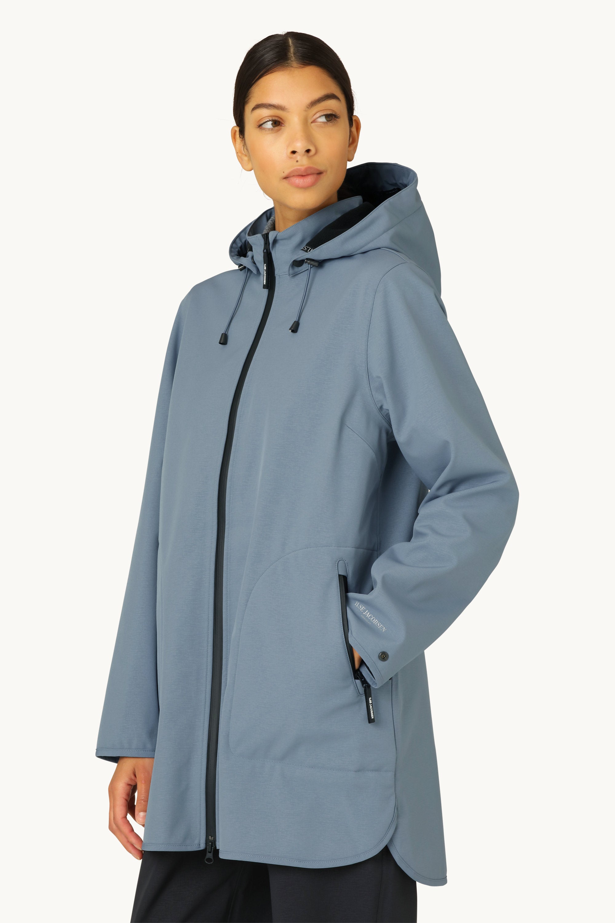 Softshell Regnjakke A-fasong - Winter Ocean