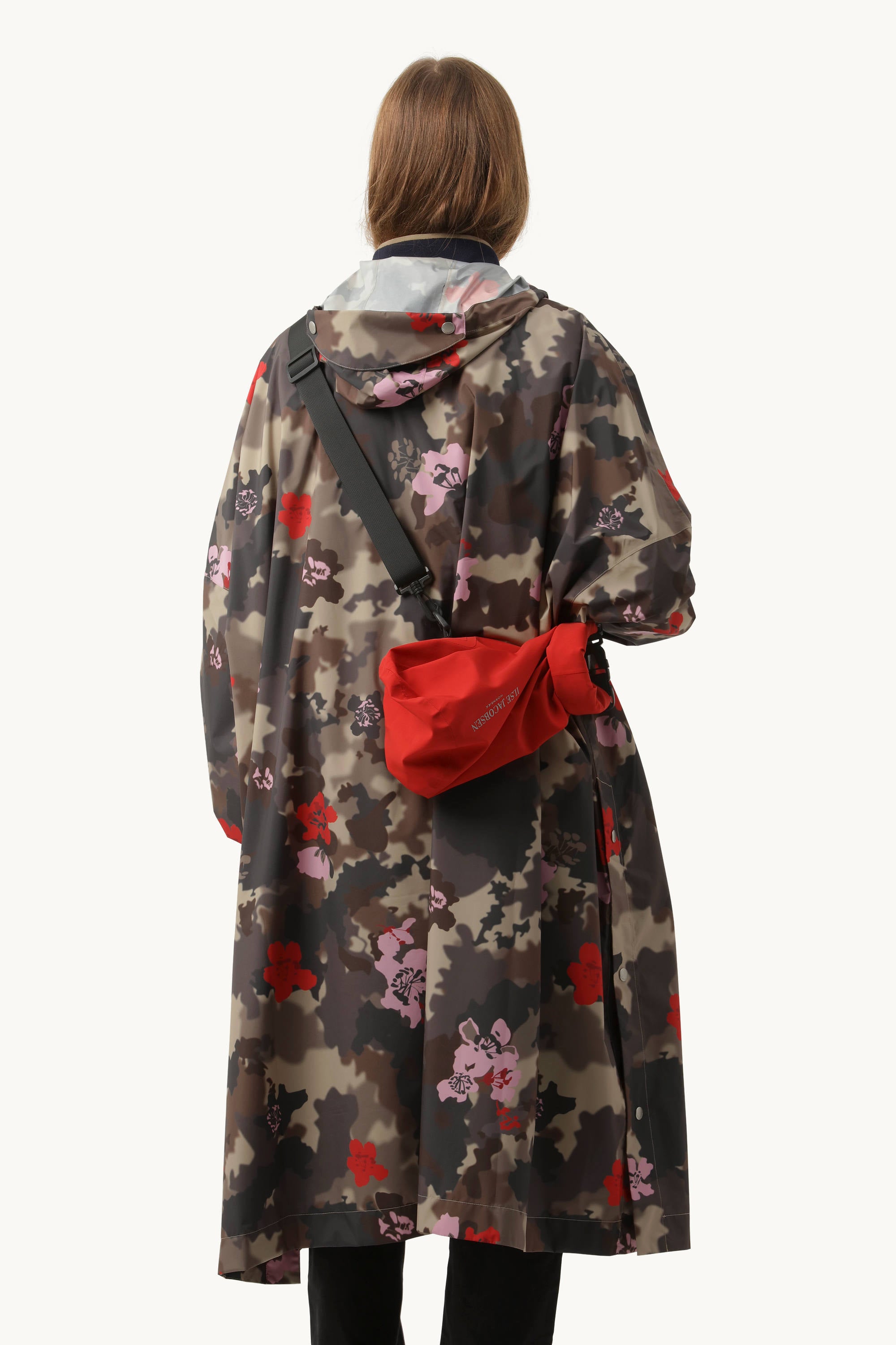 Regnponcho - Floral Camo