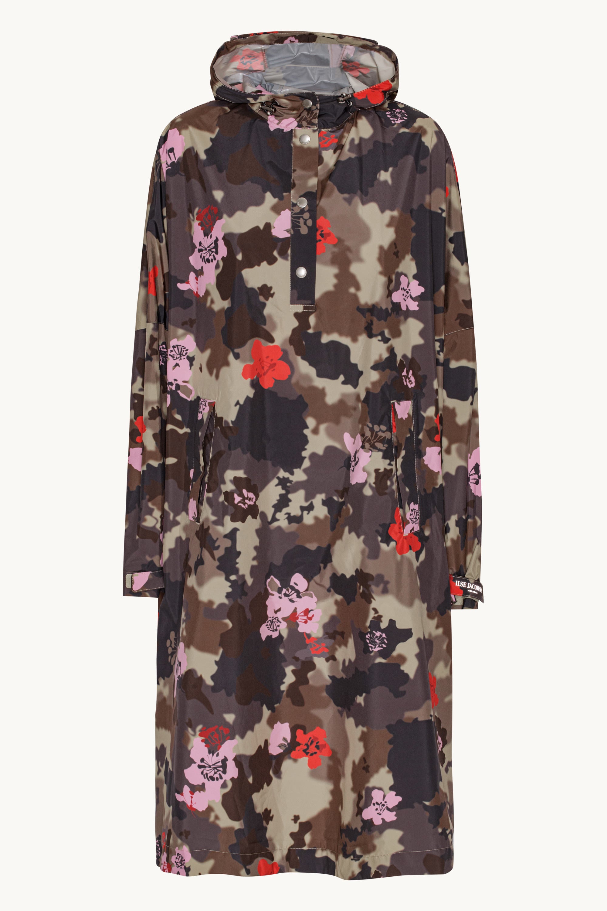Regnponcho - Floral Camo
