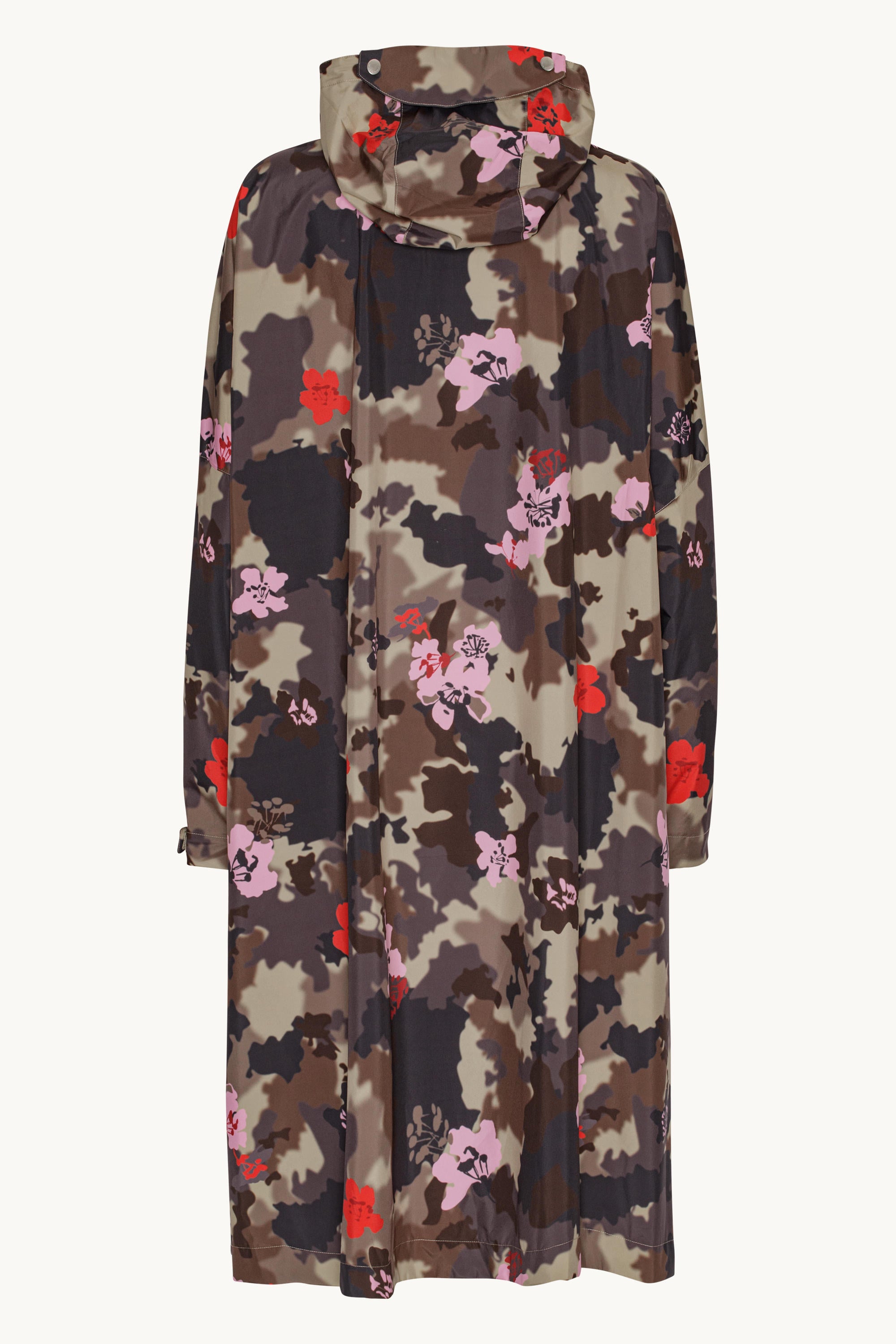 Regnponcho - Floral Camo