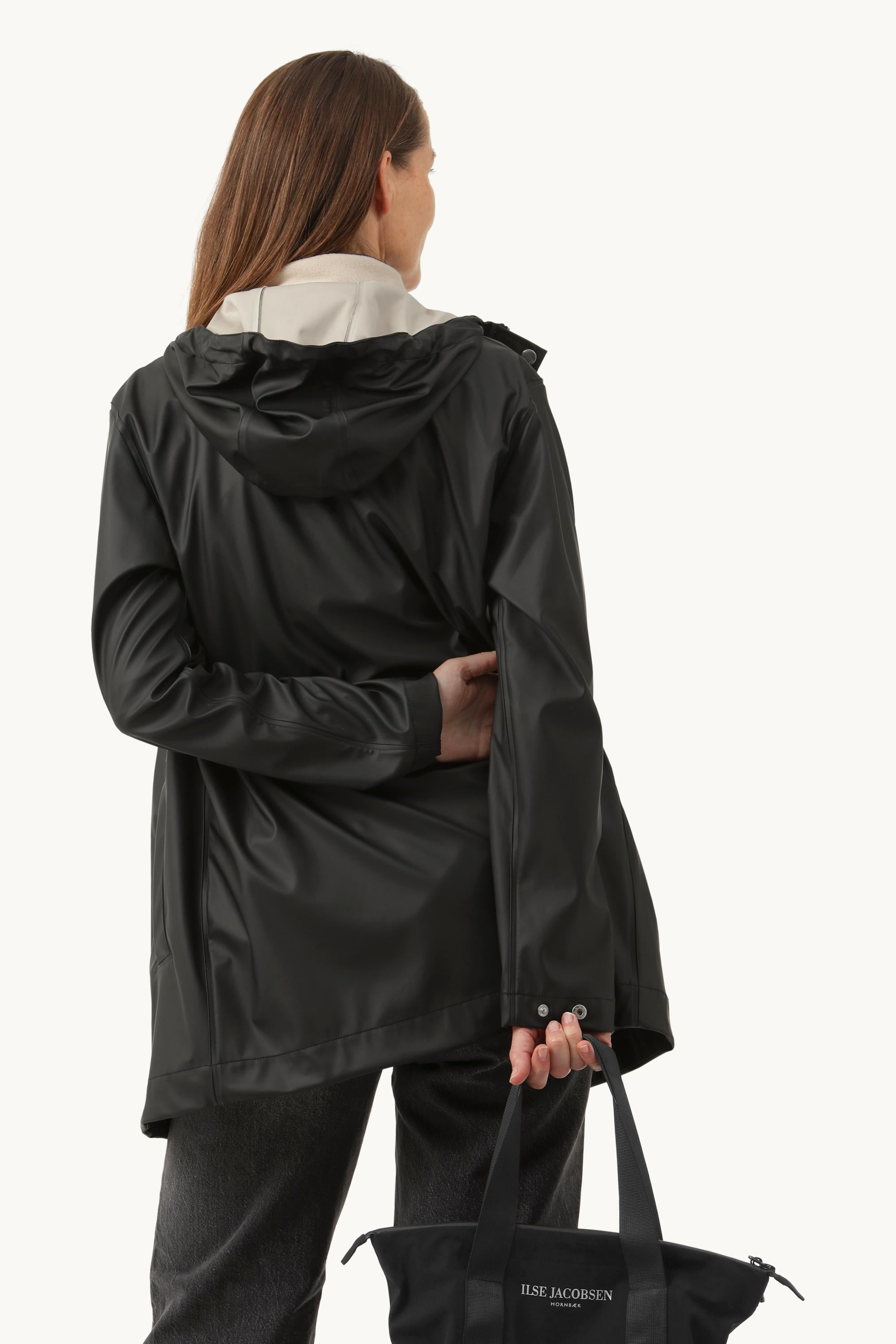 Lett Regnjakke - Black Beauty