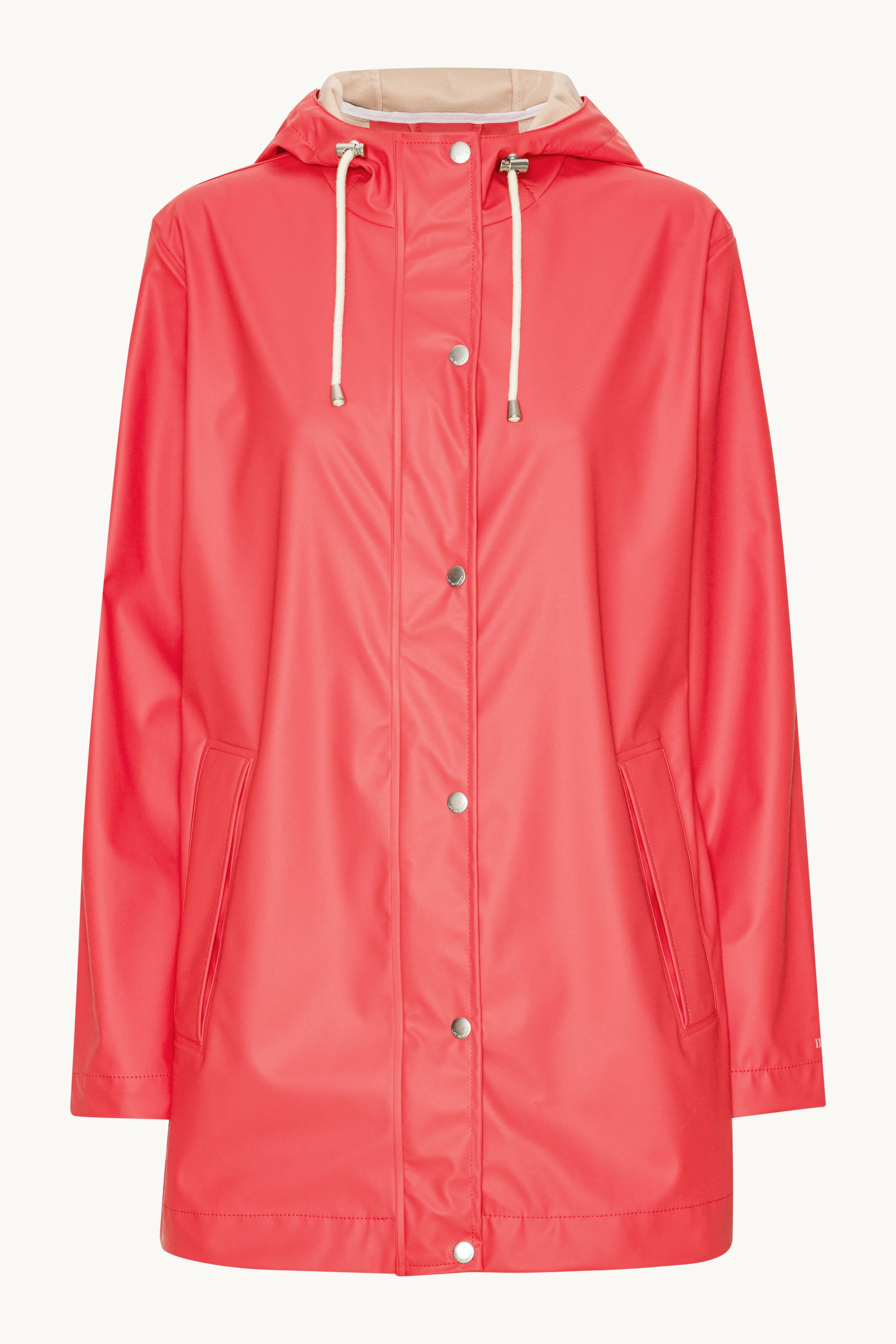 Lett Regnjakke - Spiced Coral