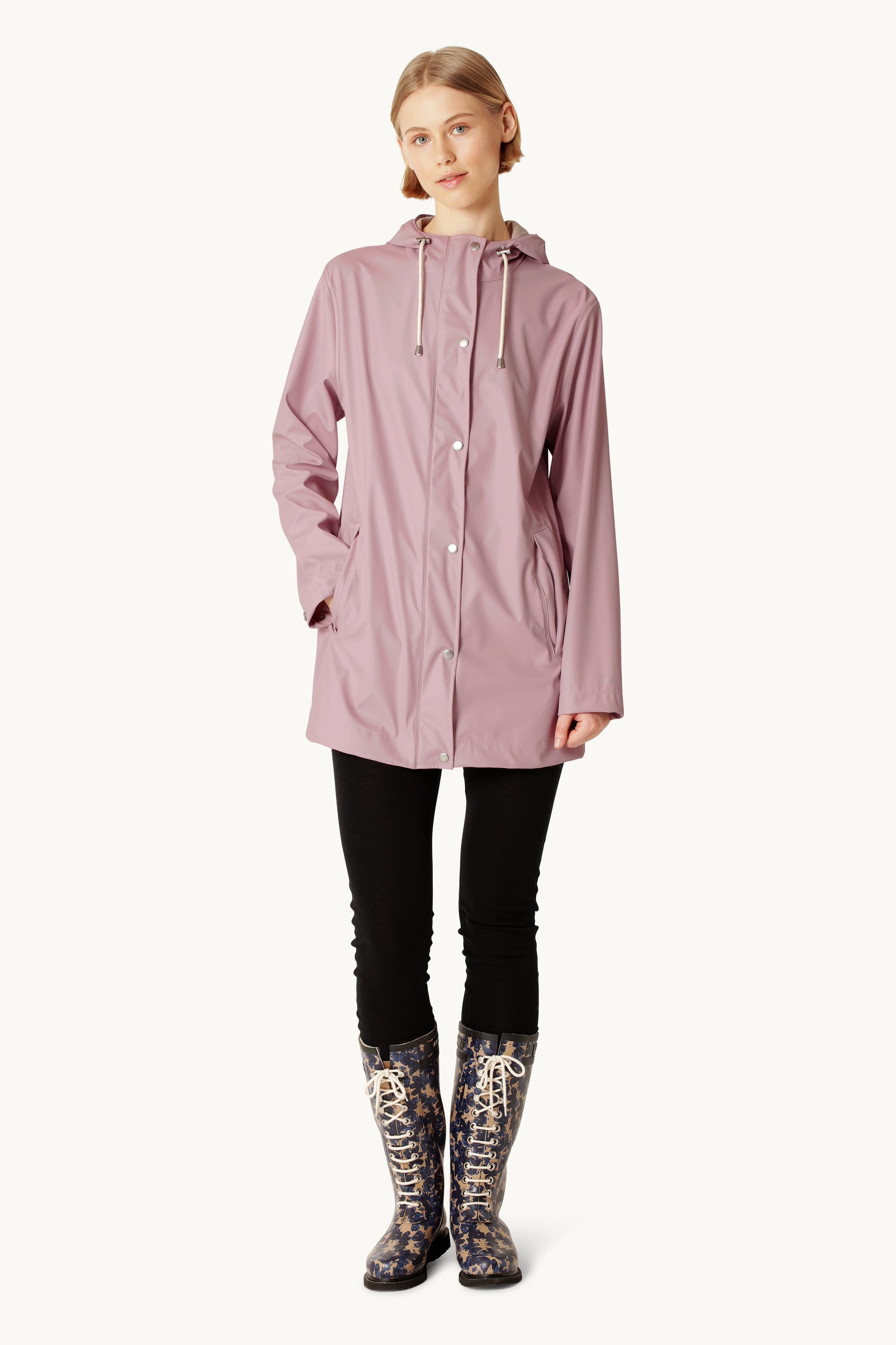 Lett Regnjakke - Dawn Pink